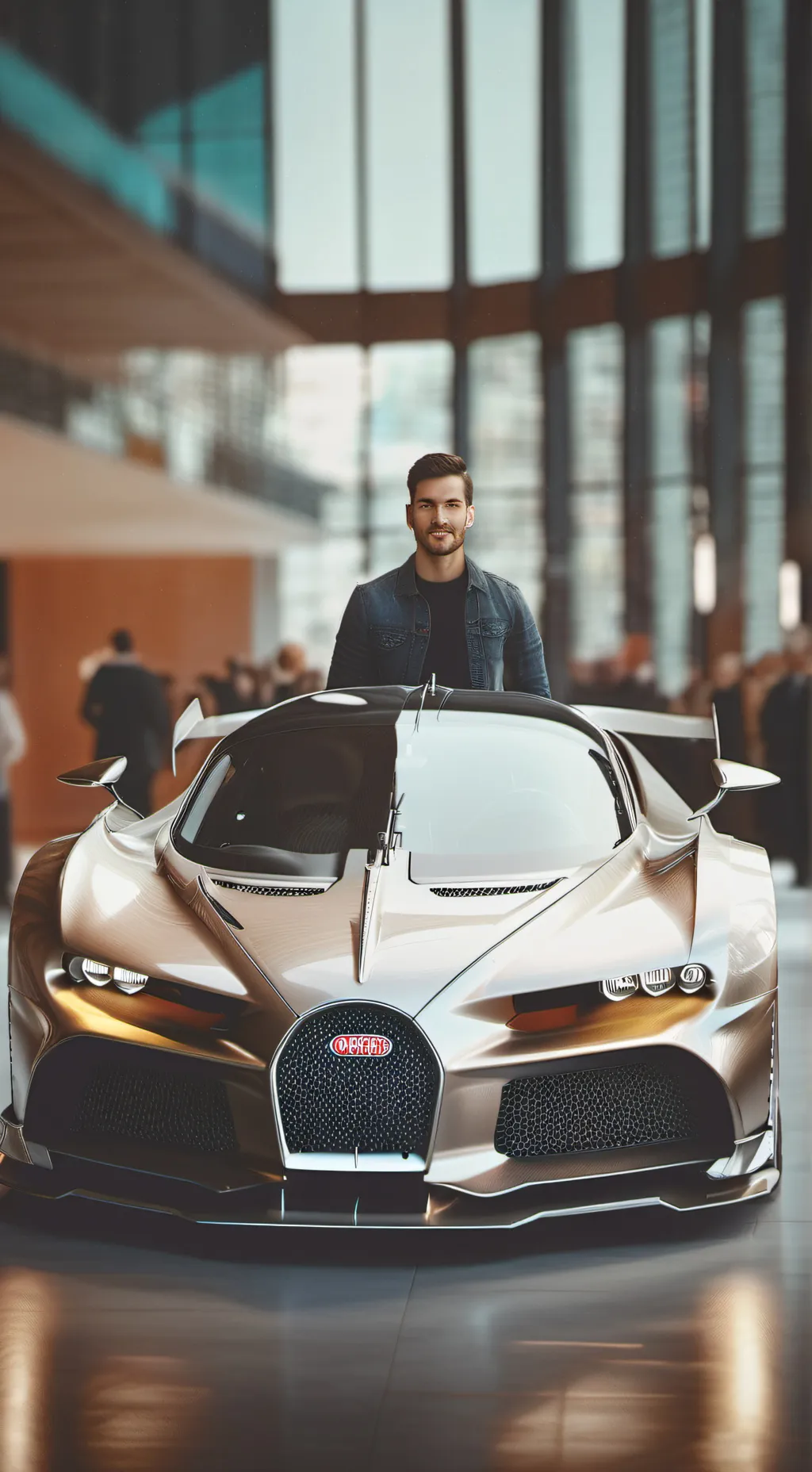 ai character: Supercar Tycoon background