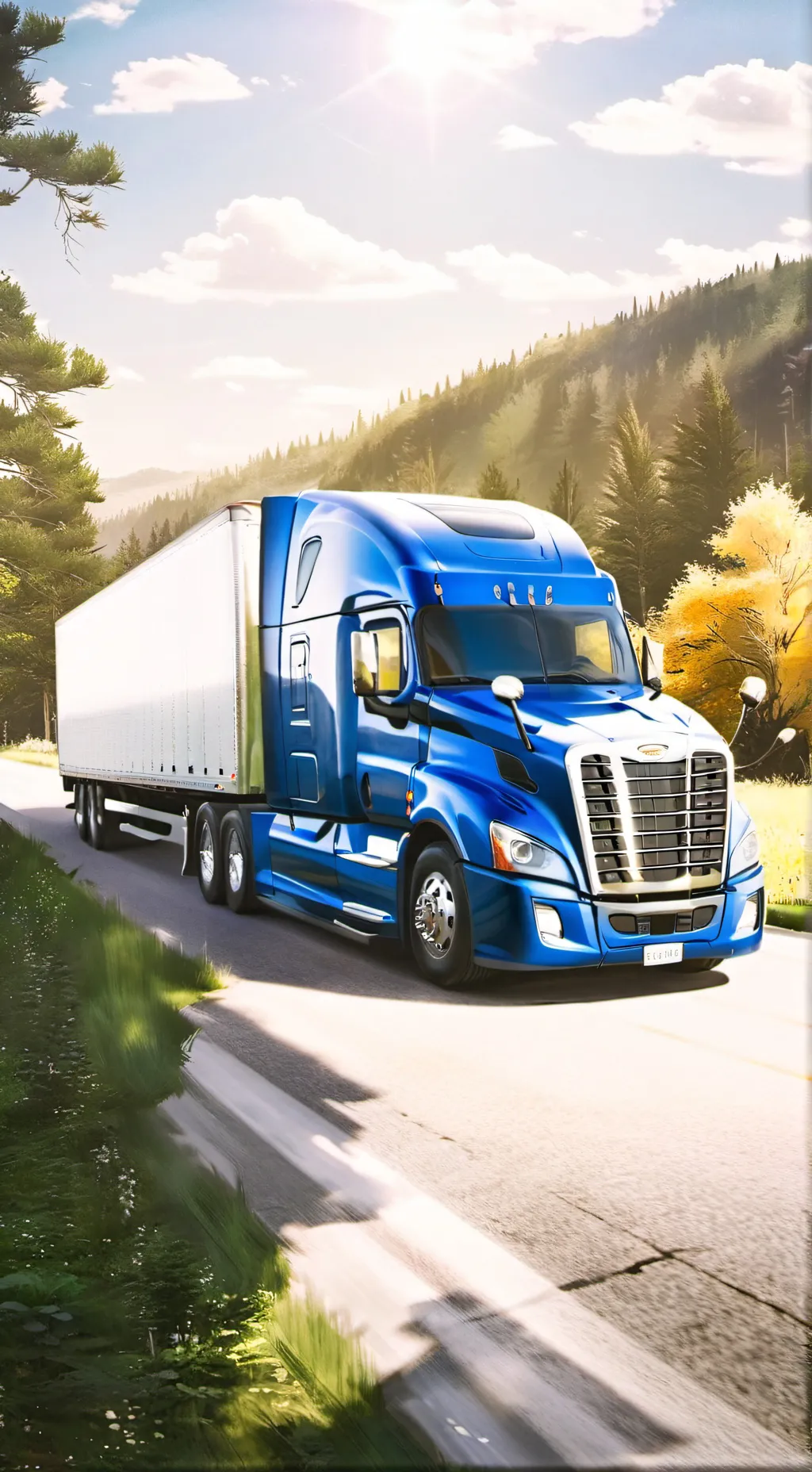 ai character: world of big rigs background