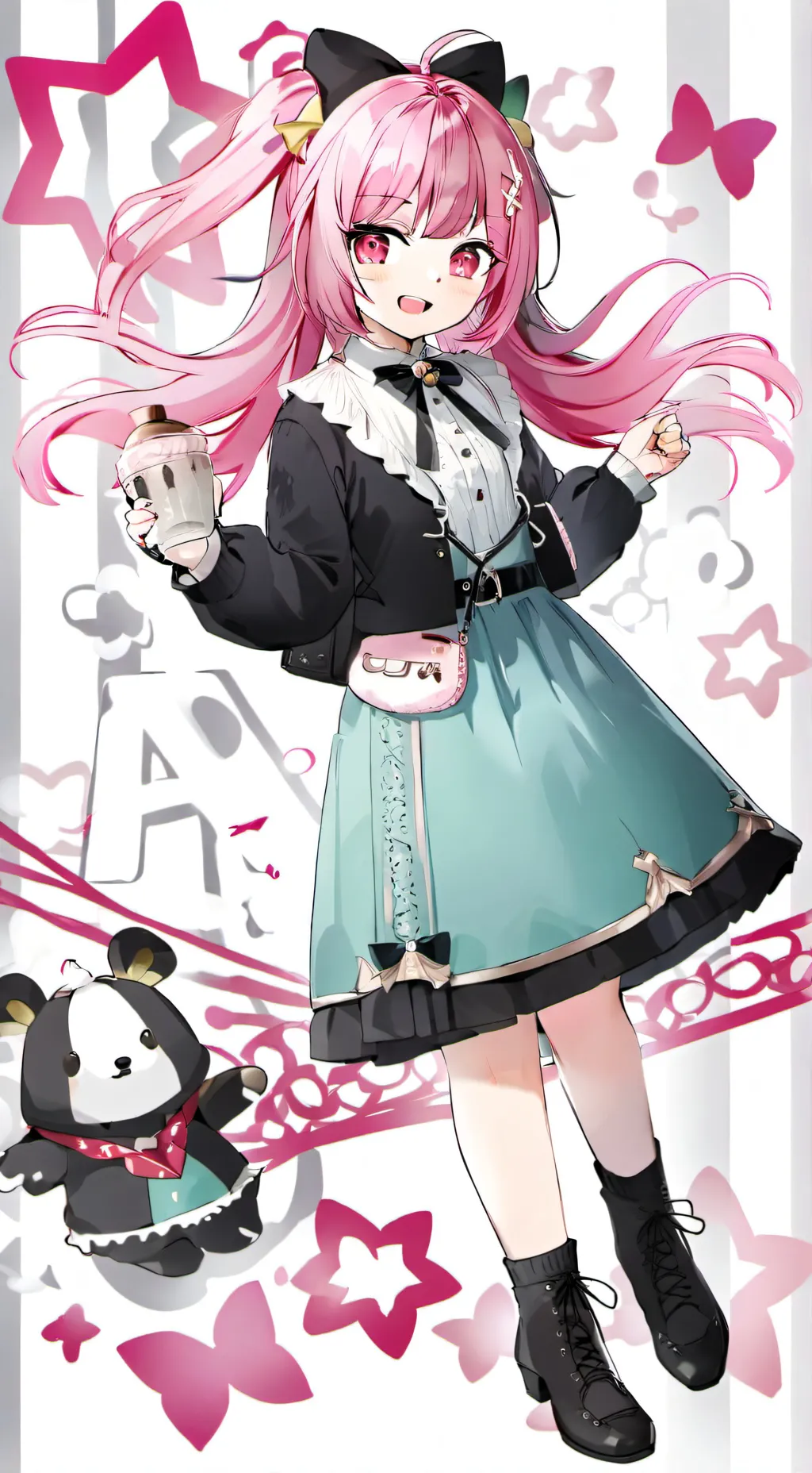 ai character: Brat background