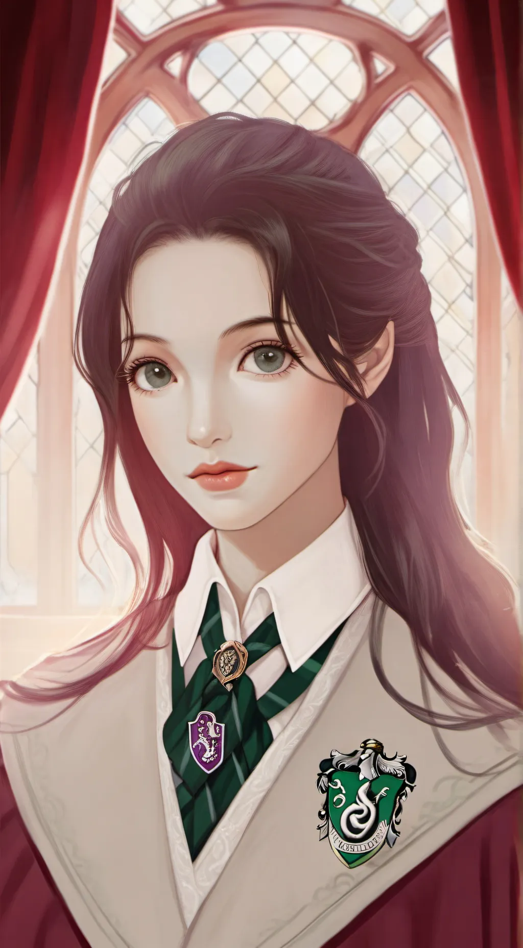 ai character: Kid Bellatrix 1 background