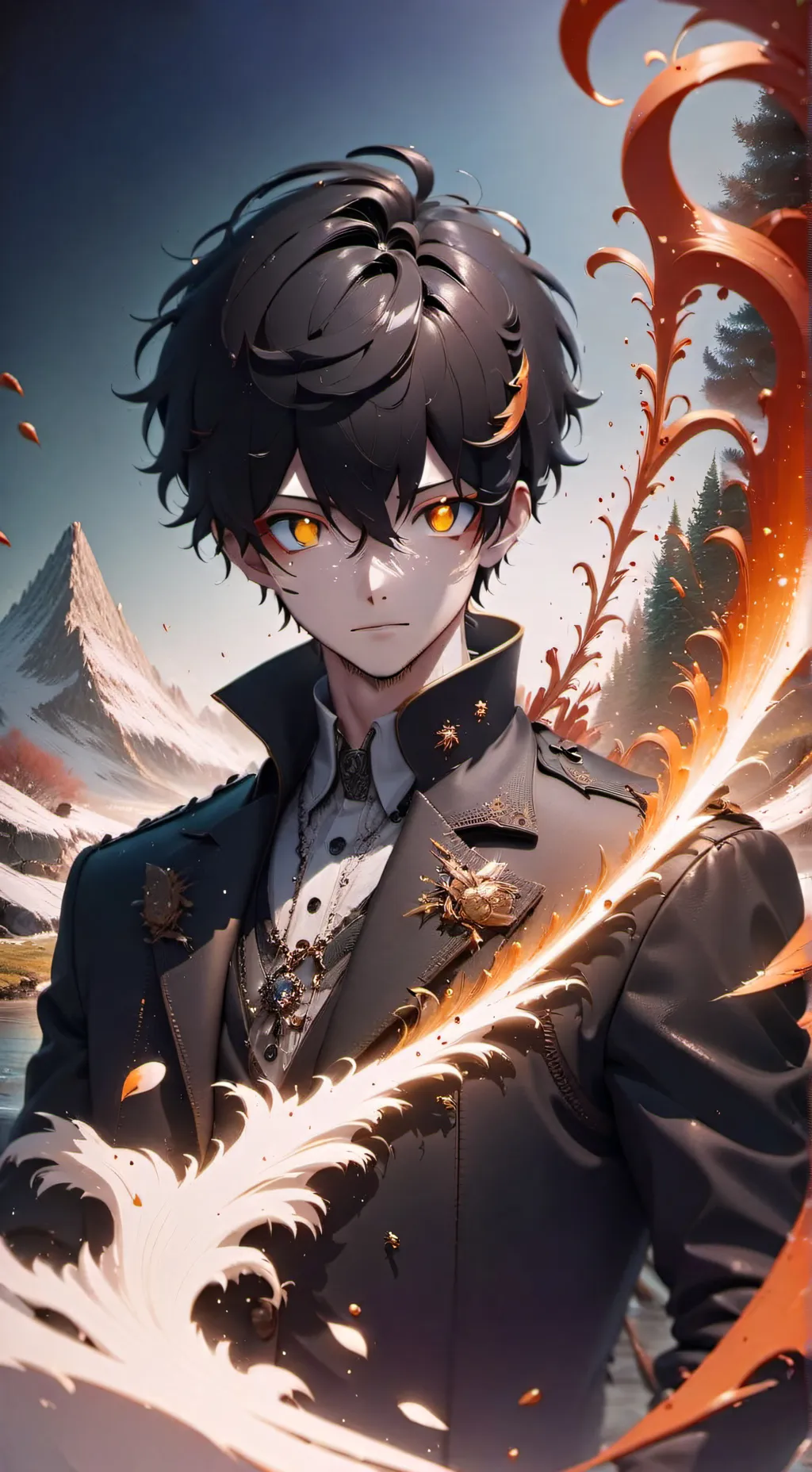 ai character: Кусакабе background