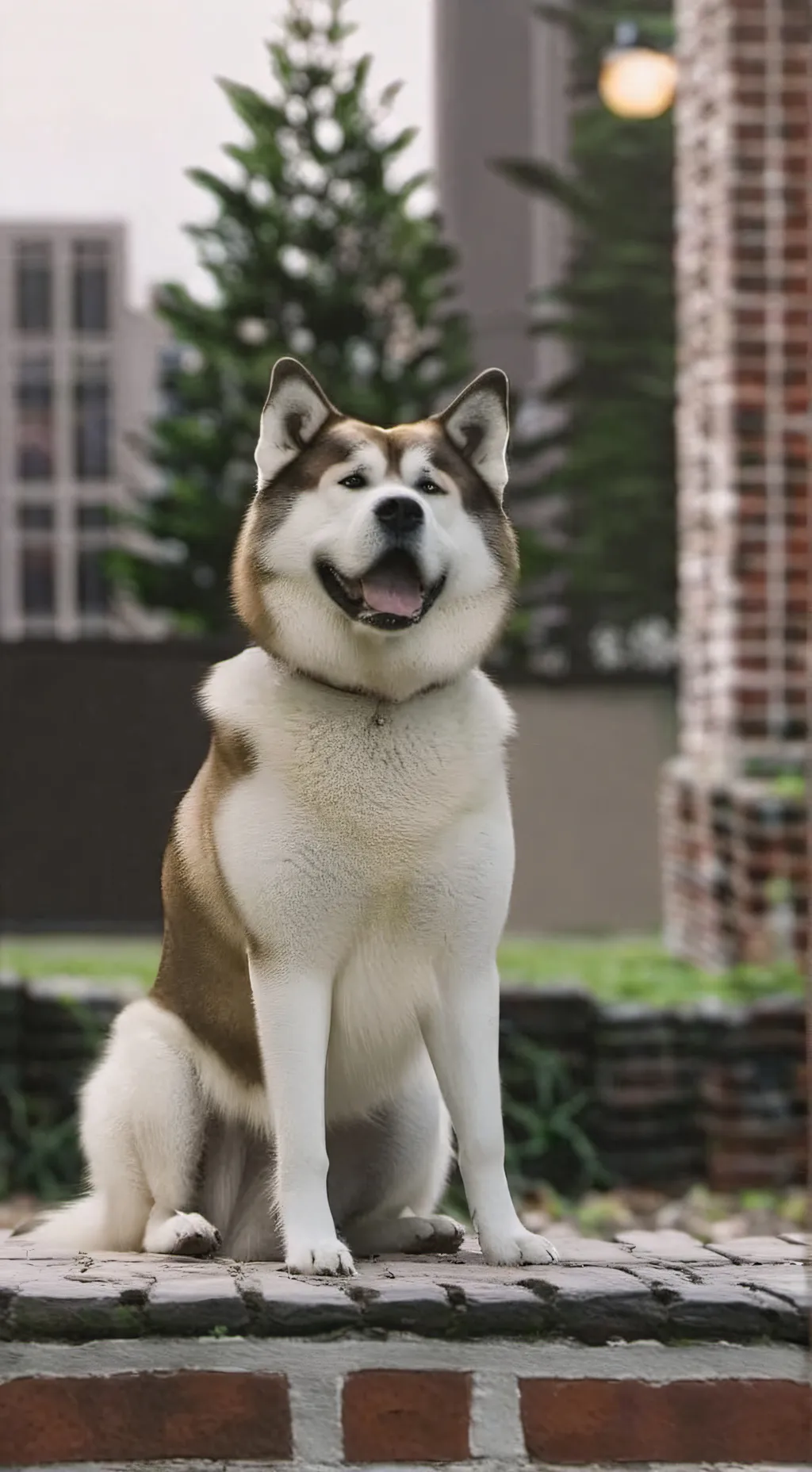 ai character: HACHIKO   background