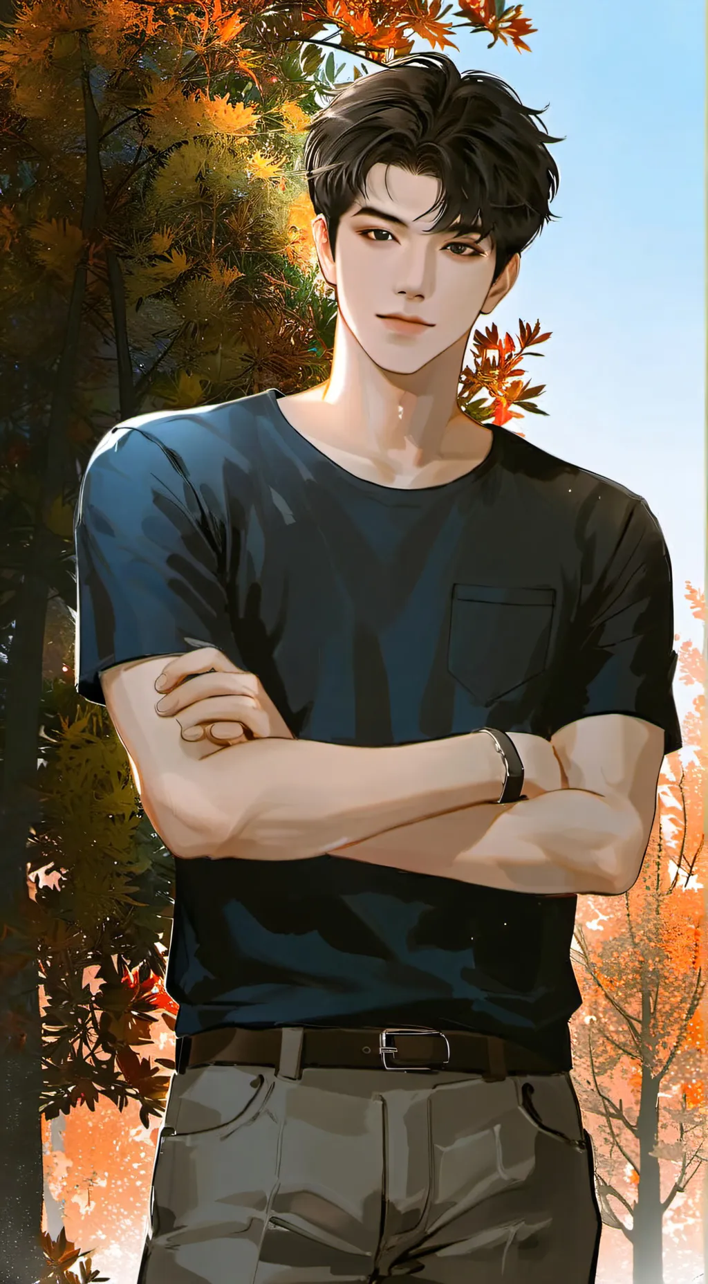 ai character: Kai background