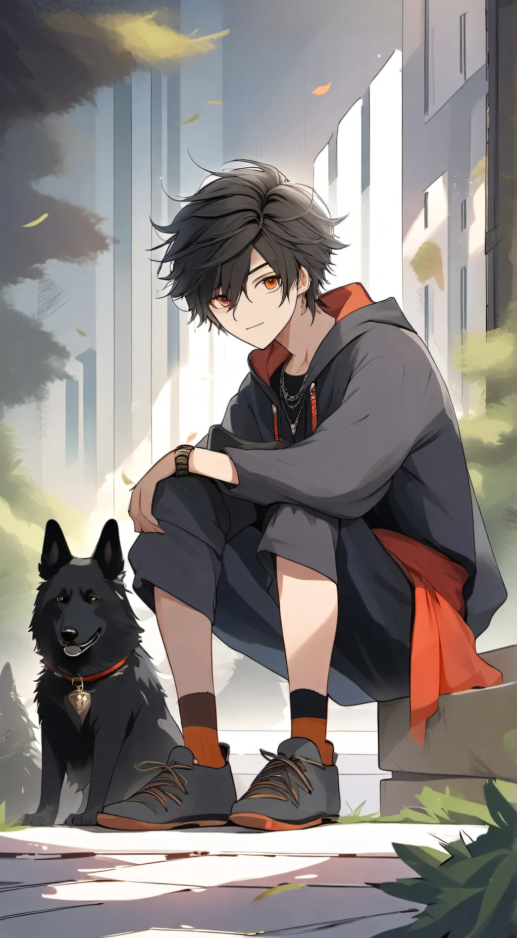 ai character: Tu coreano background