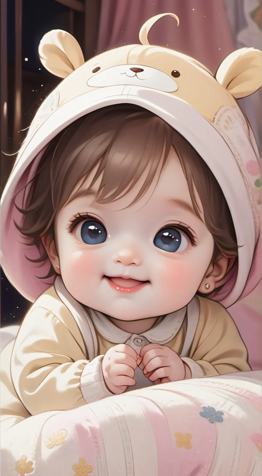 ai character: litlle sister background