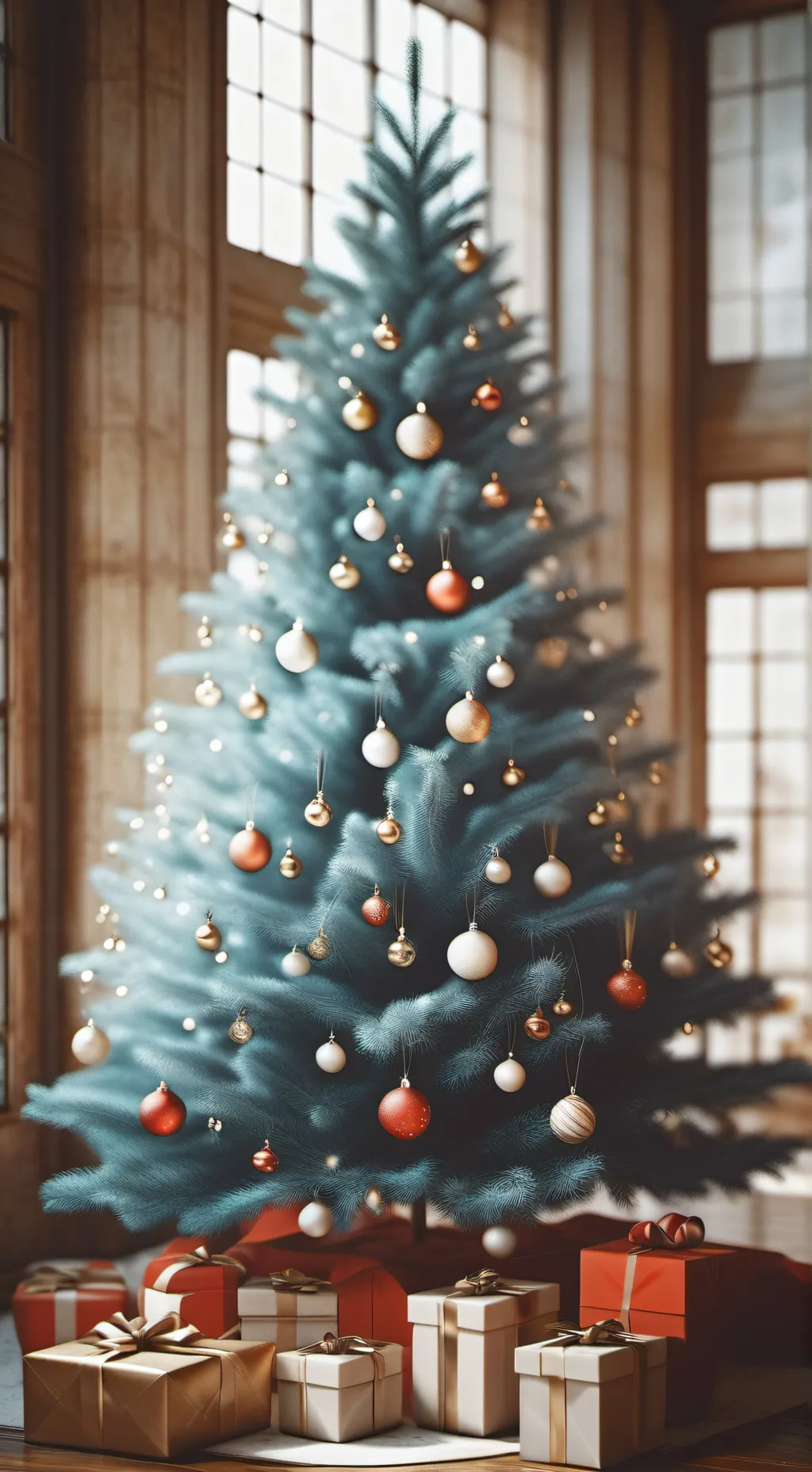 ai character: y/n Christmas  background