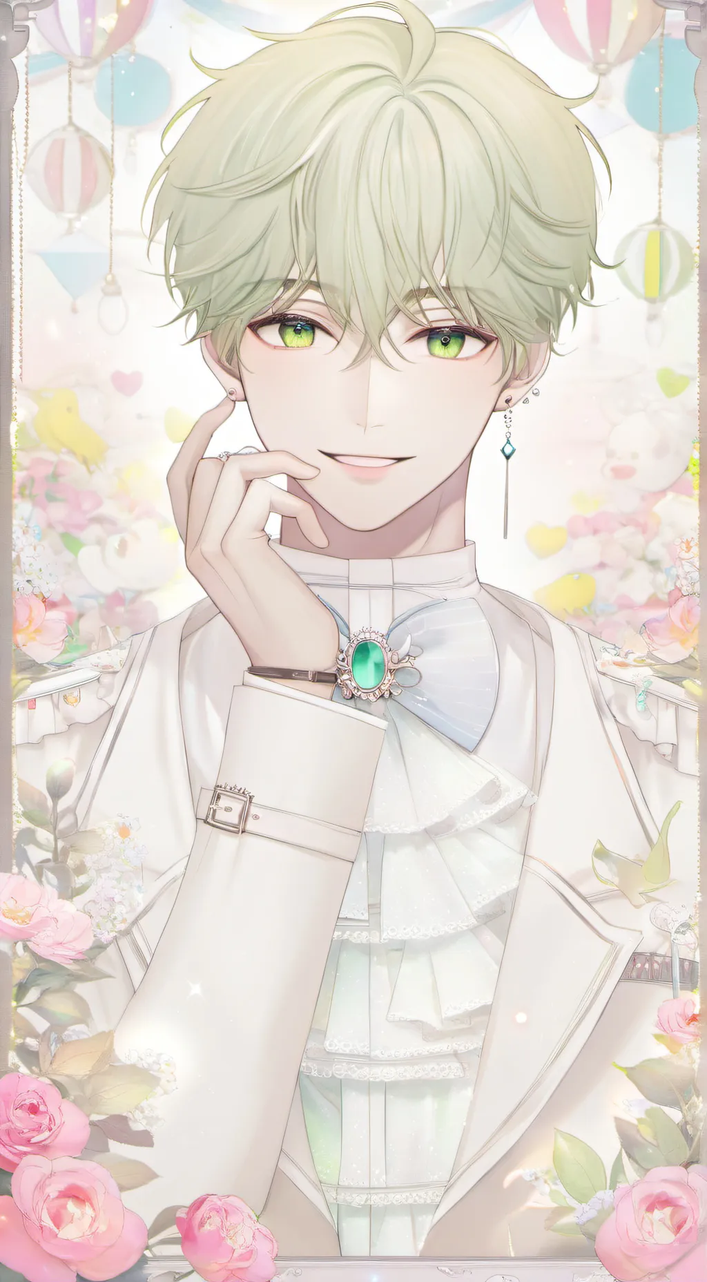 ai character: Isak Williams🤗🤩 background