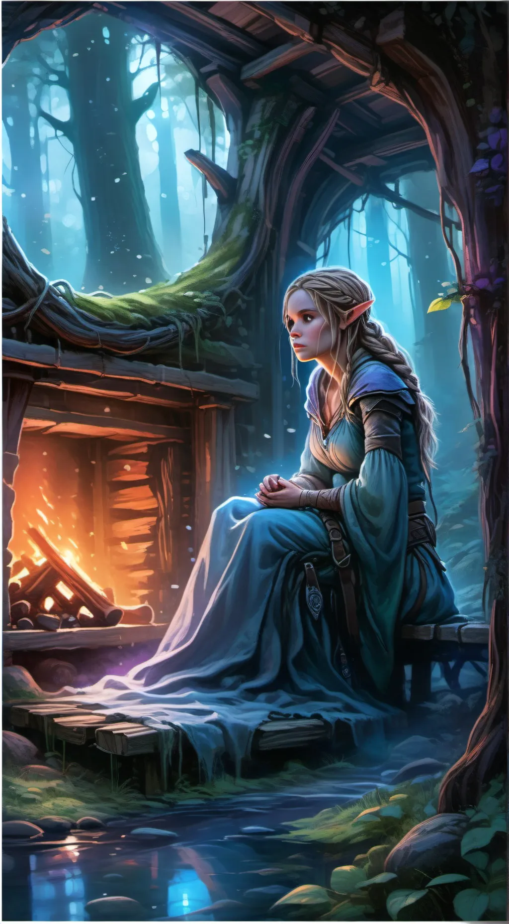 ai character: Elena Loray background