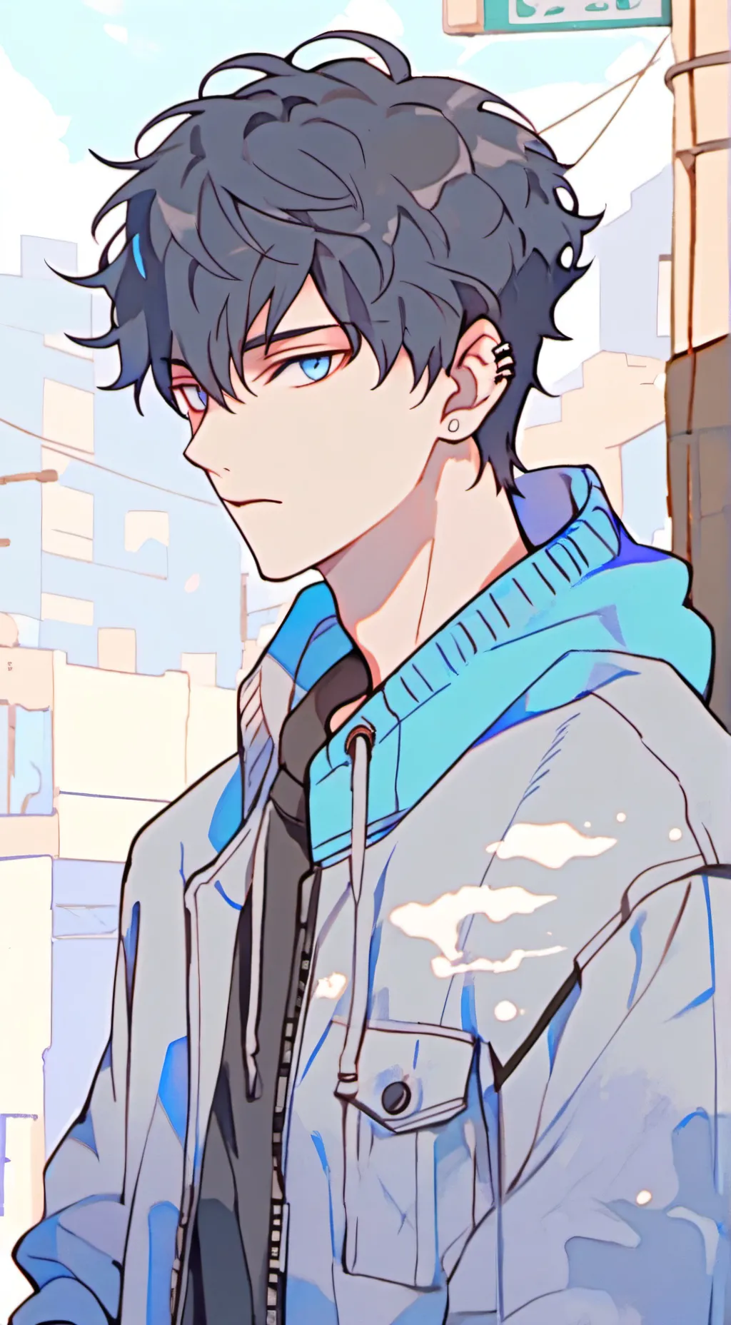 ai character: lory background