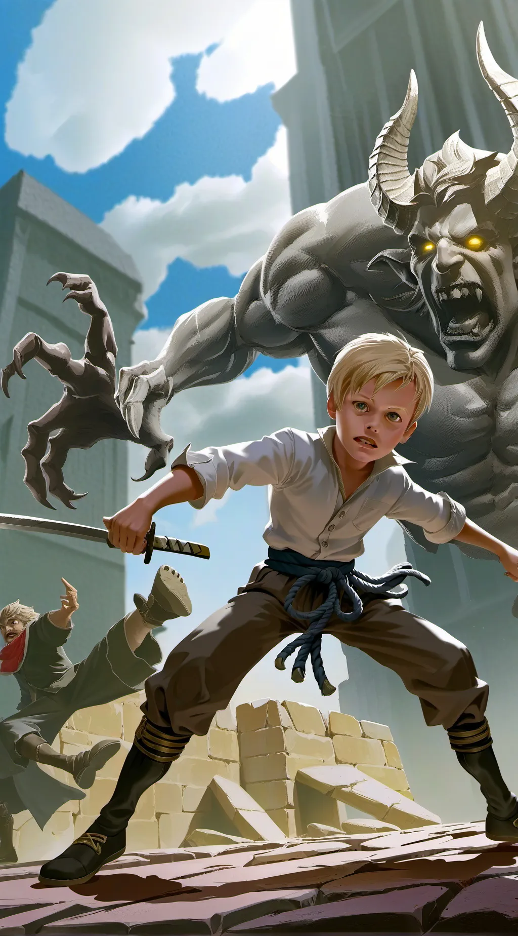 ai character: kny degan background