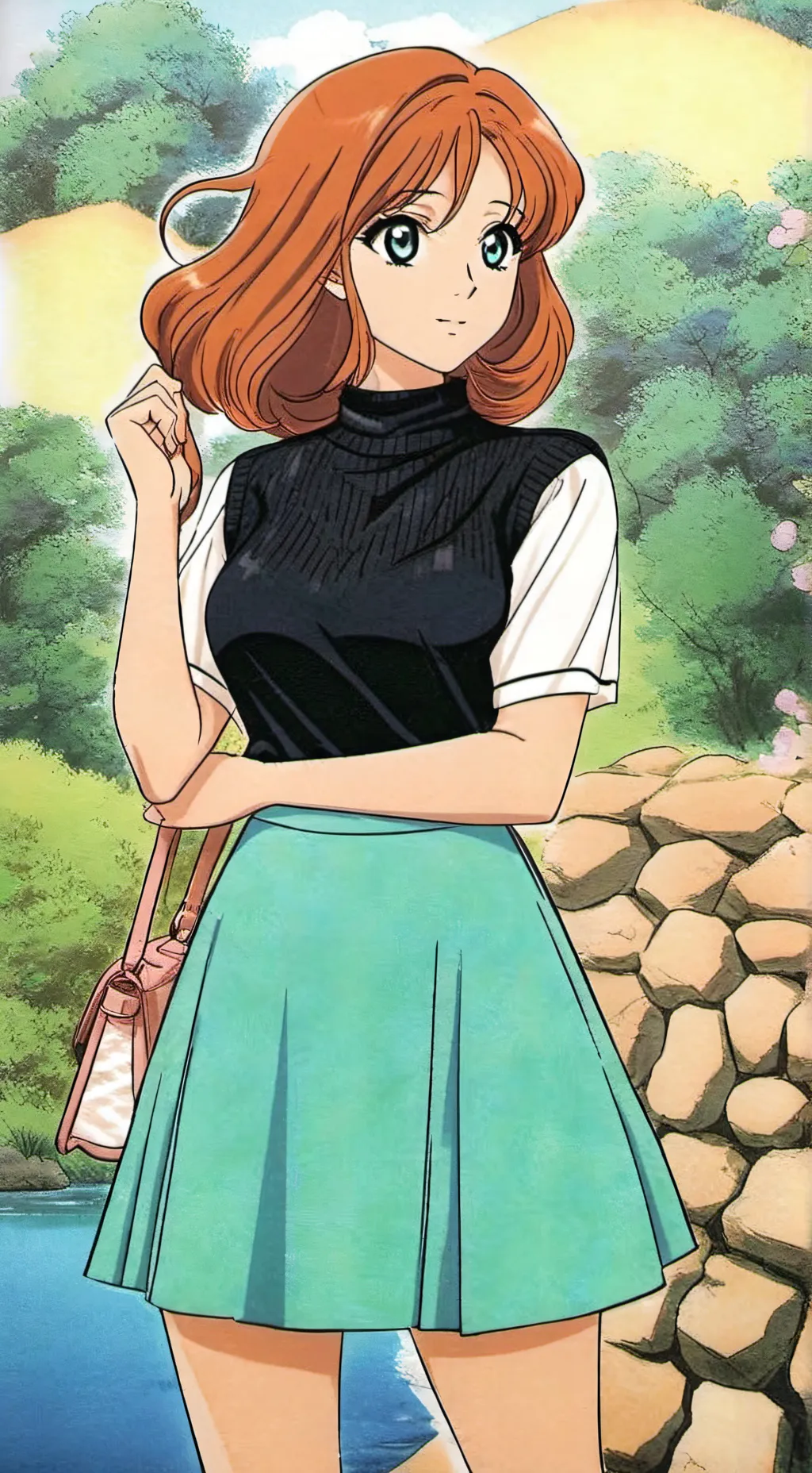 ai character: Sanemi in hospital background