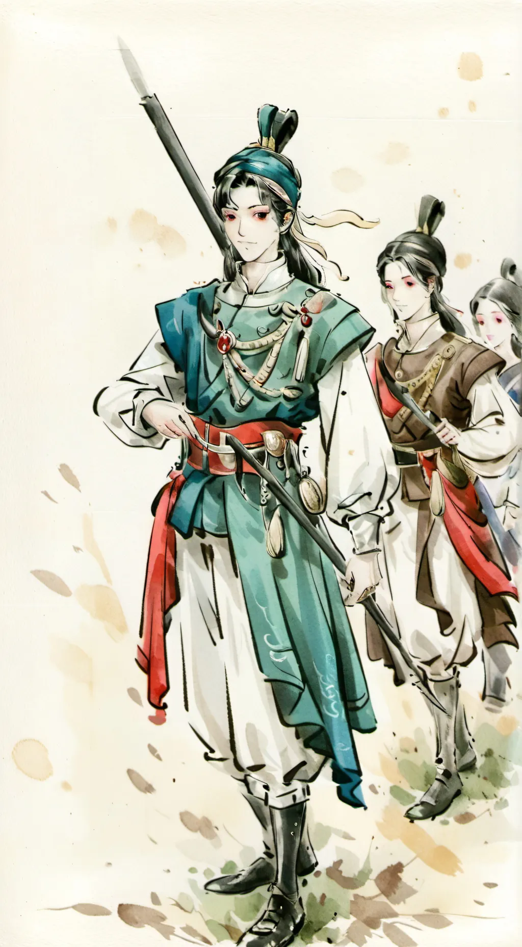 ai character: invencible background