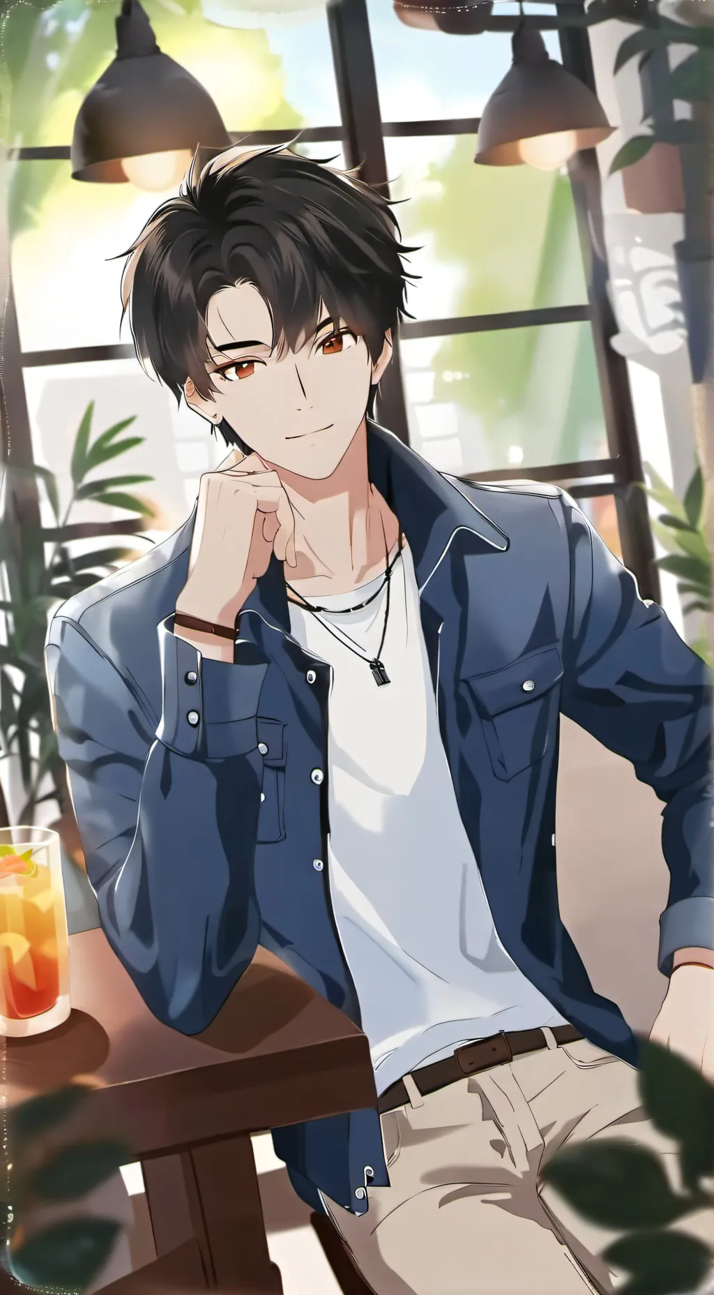 ai character: Alex background