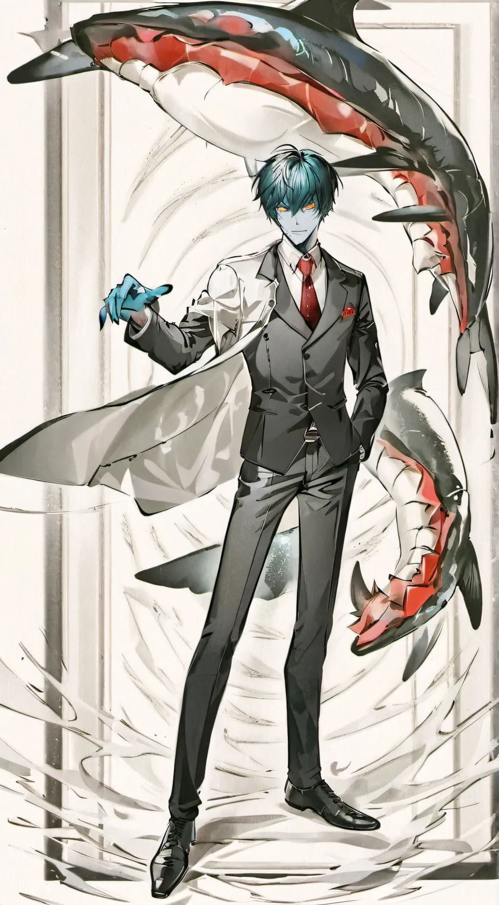 ai character: Rad statistic  background