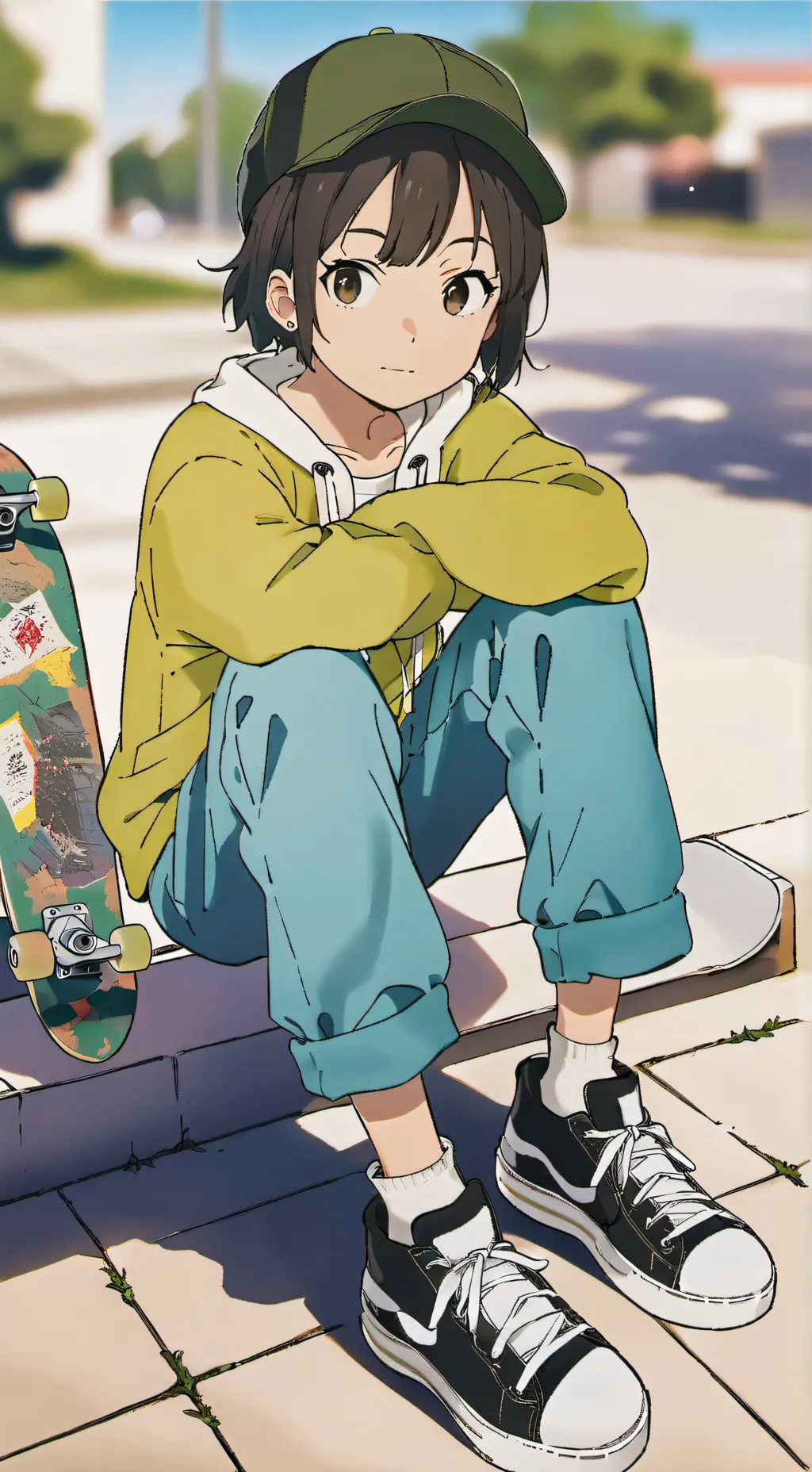 ai character: Sam background