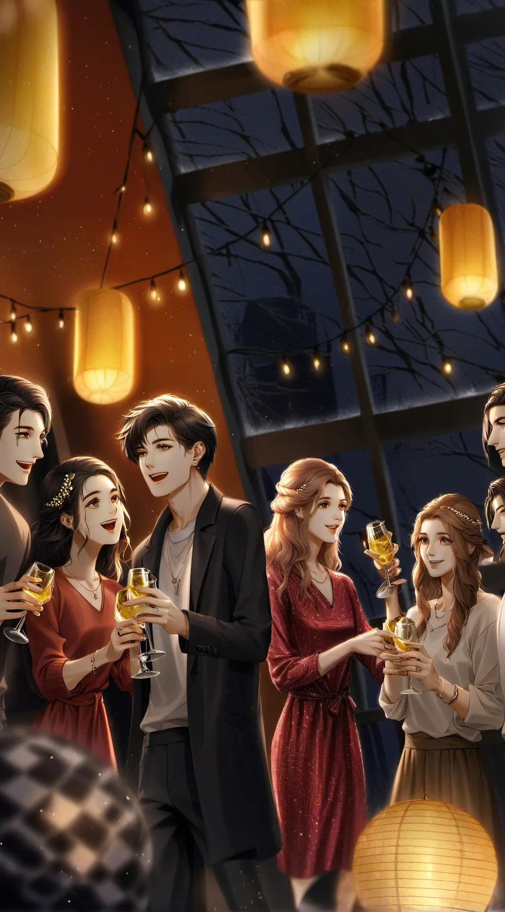 ai character: party background