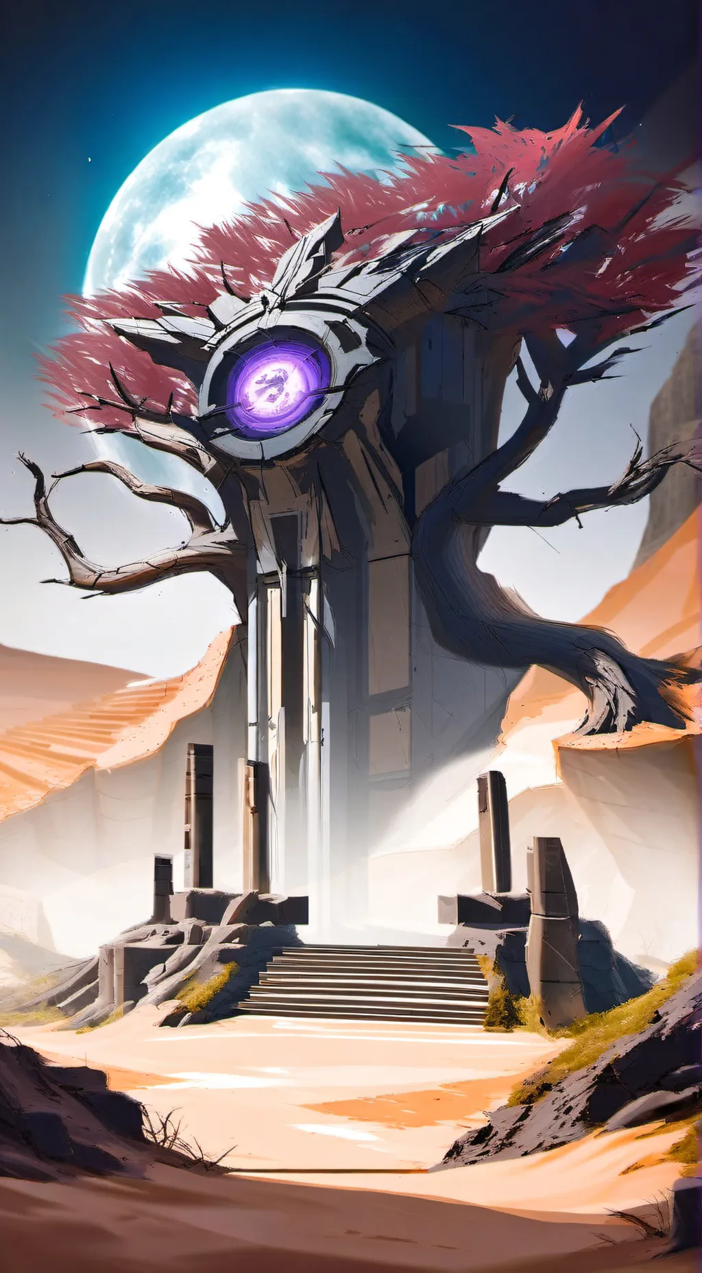 ai character: Forsaken background