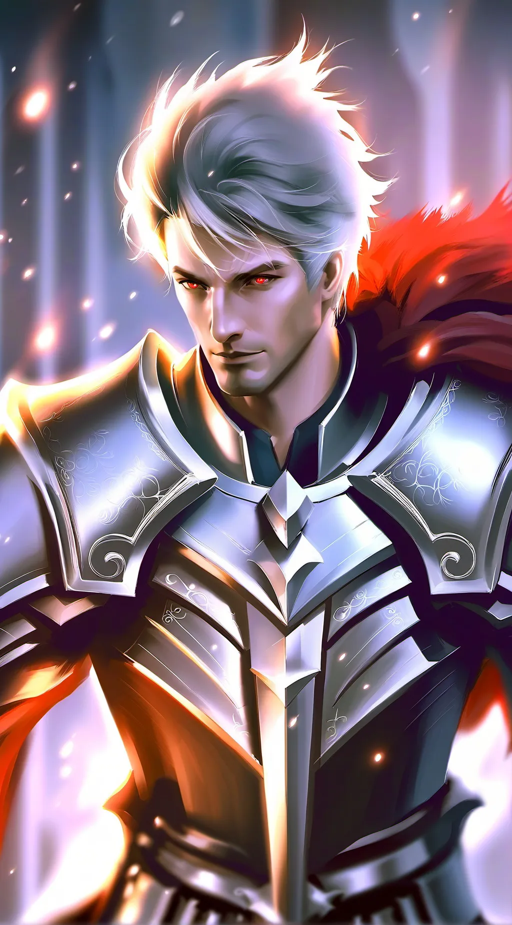 ai character: Caballero luna background