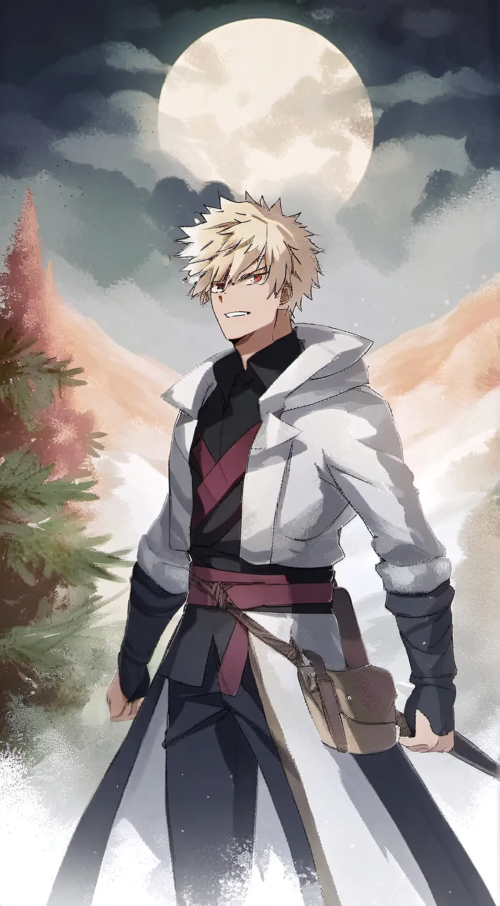 ai character: MHA mafia background