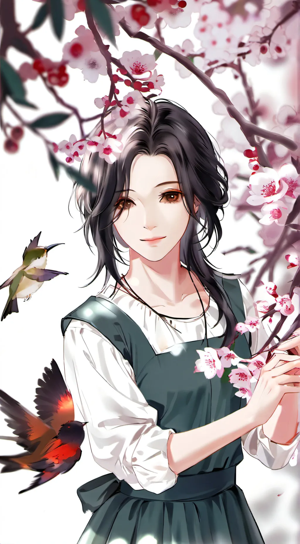 ai character: médium  background