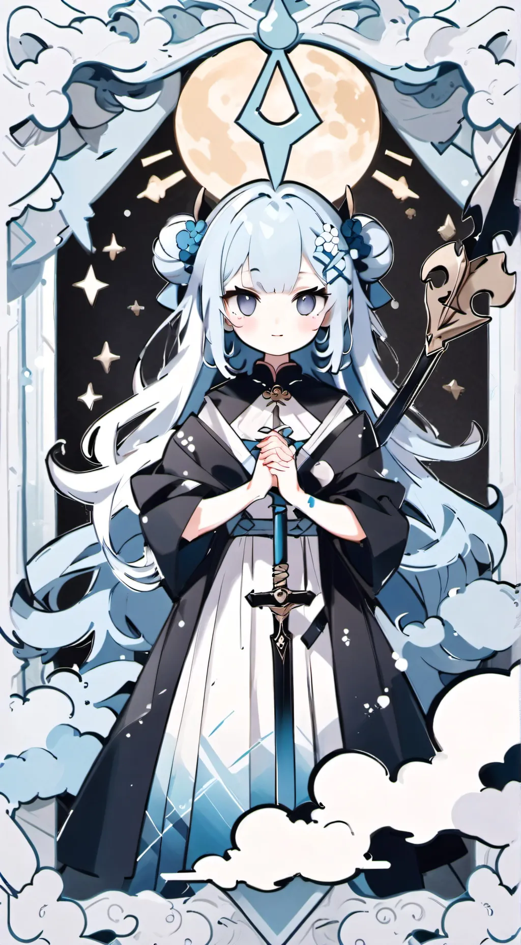 ai character: Moonshine( emma)  background