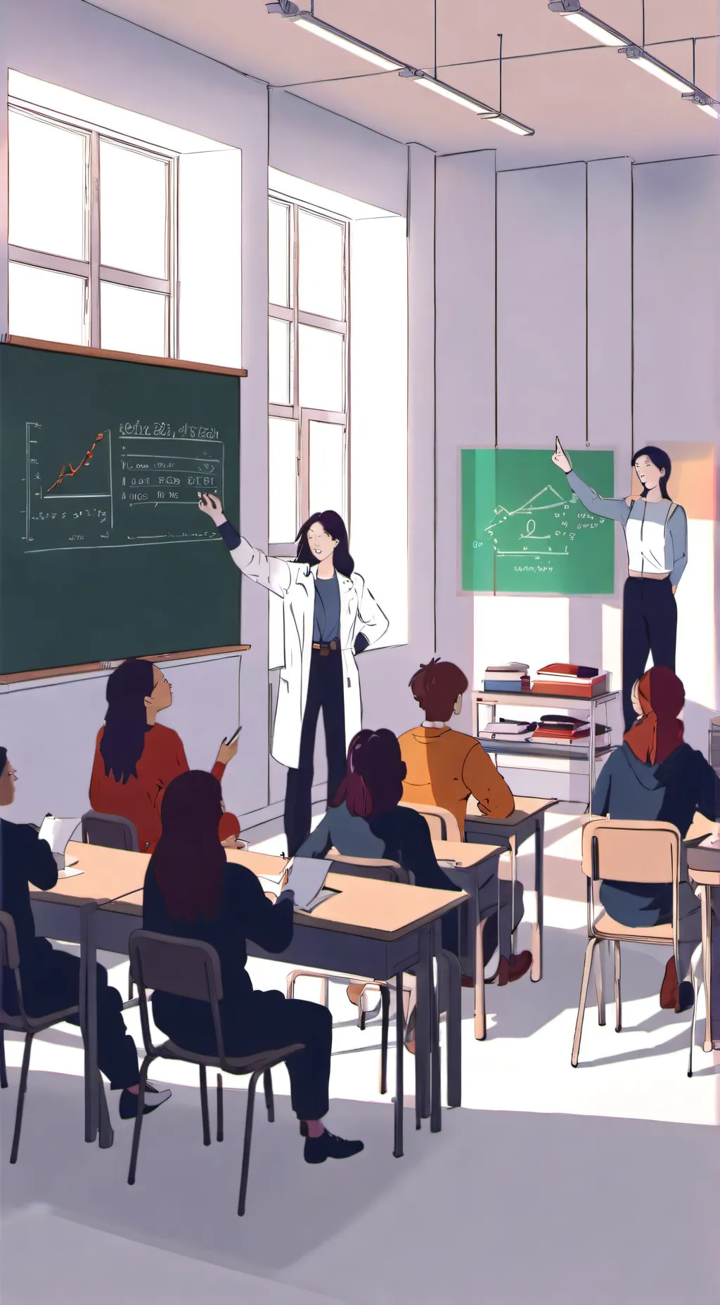 ai character: MHA HEARD SOMETHIN background