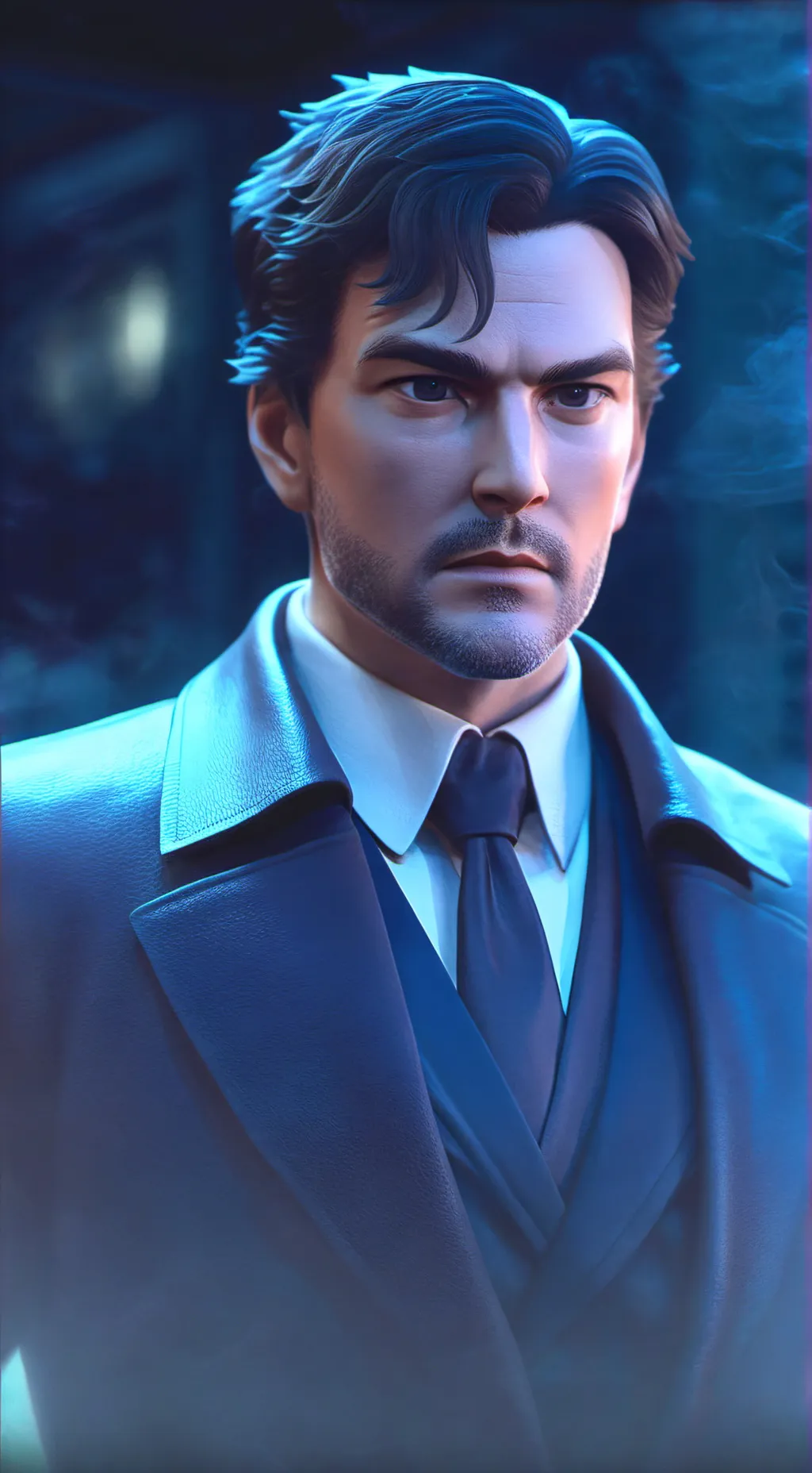 ai character: Military Uncle  background