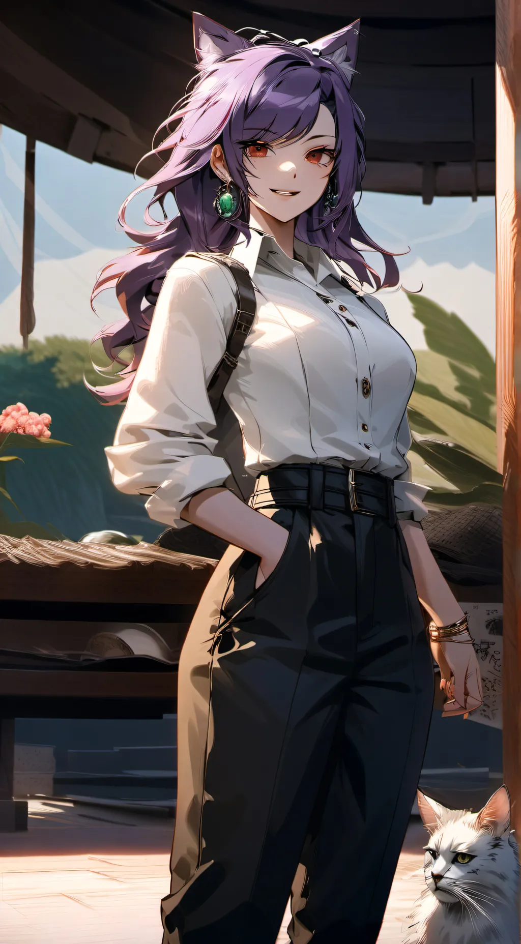 ai character: Bandeira BPDD background