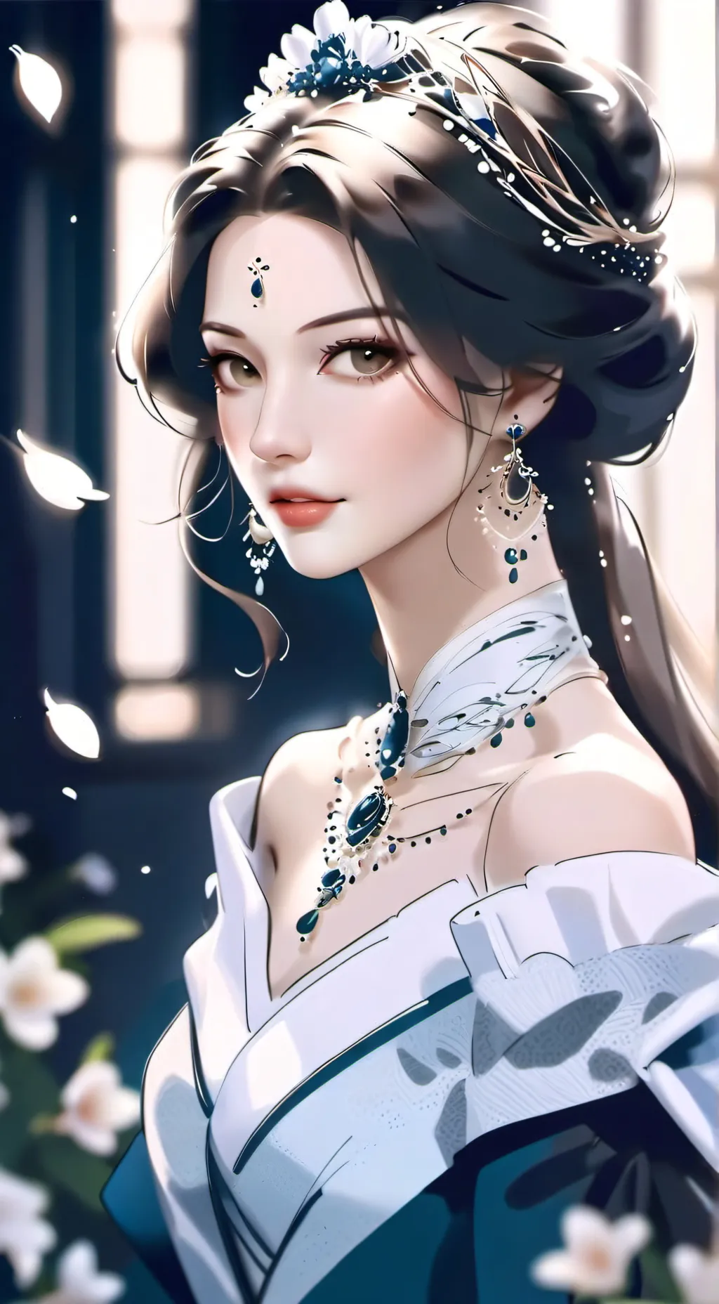 ai character: .  background