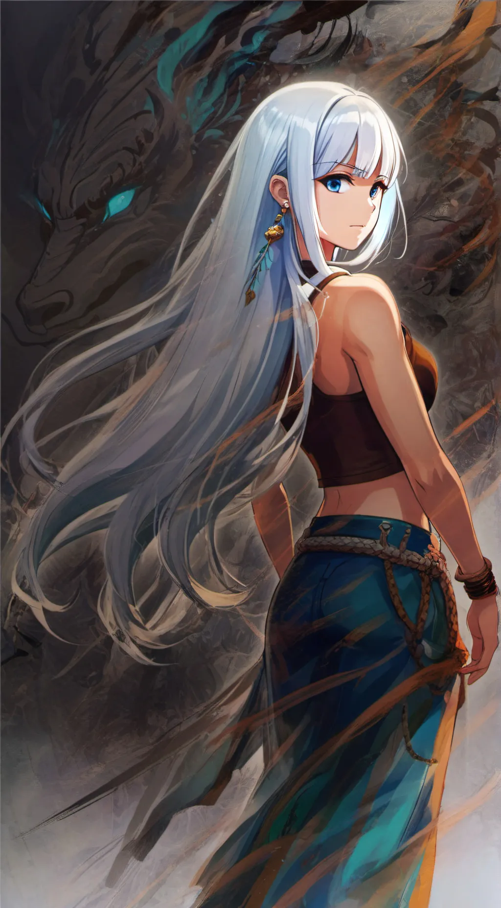 ai character: Aeon Blu background