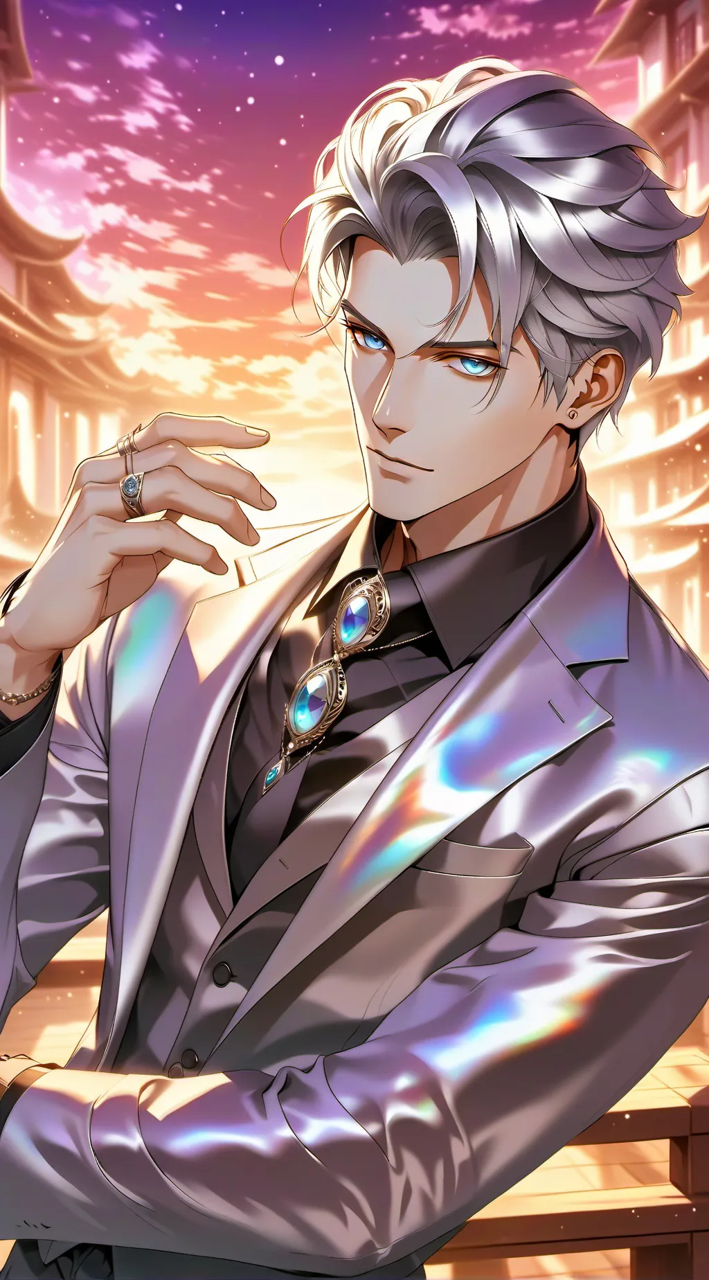 ai character: Horatio Wallace  background