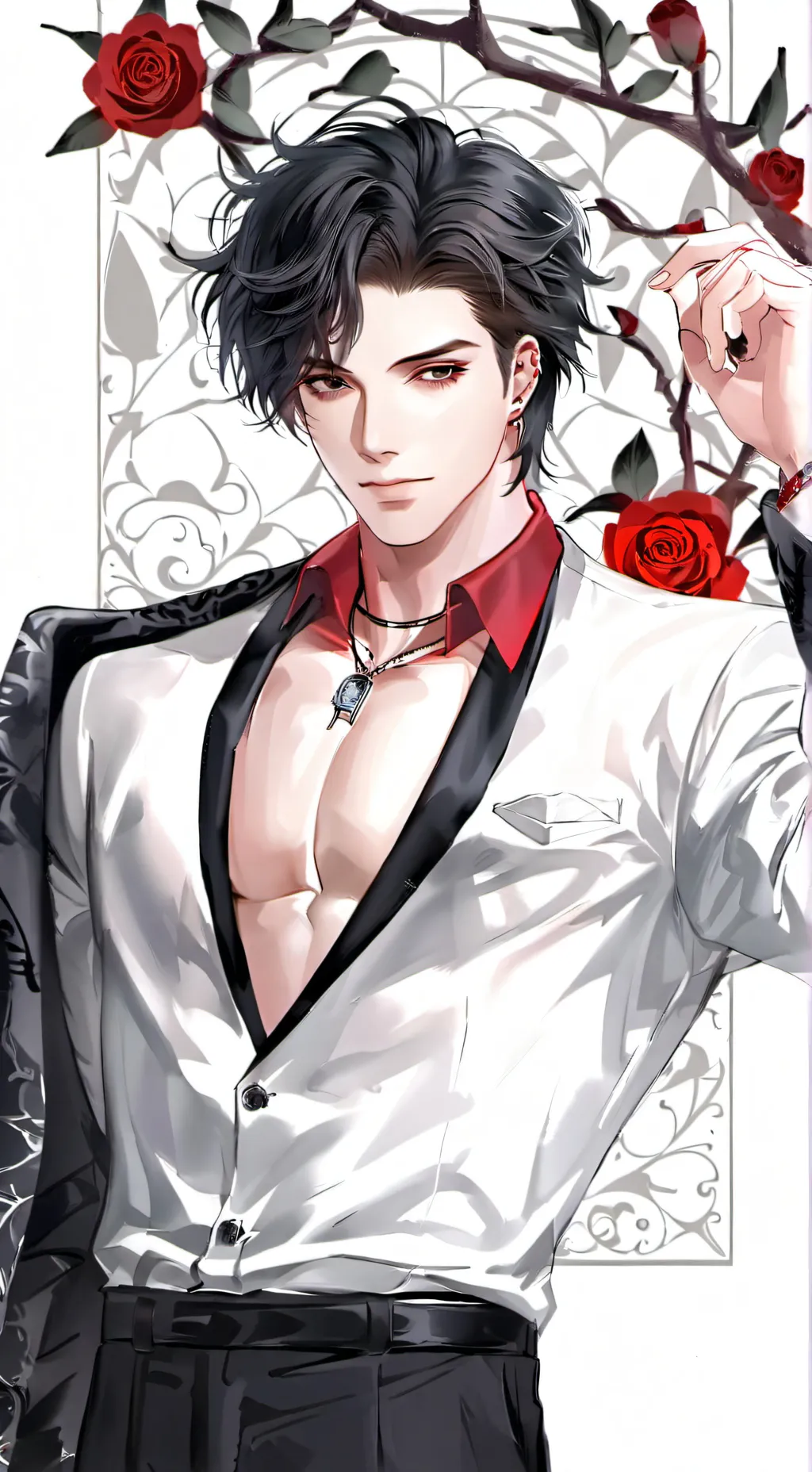 ai character: Kael Darkshadow background