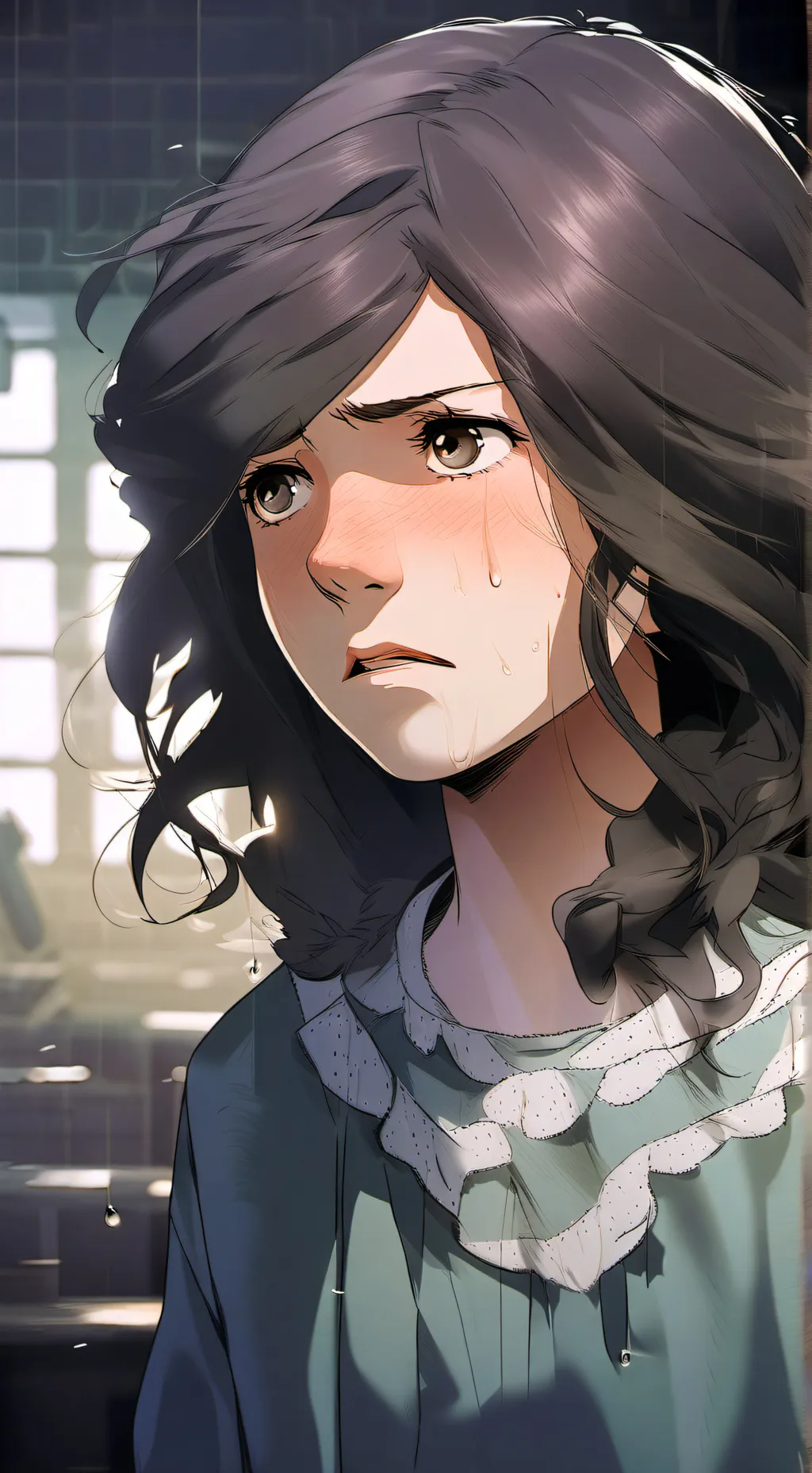 ai character: Goodbye.. background