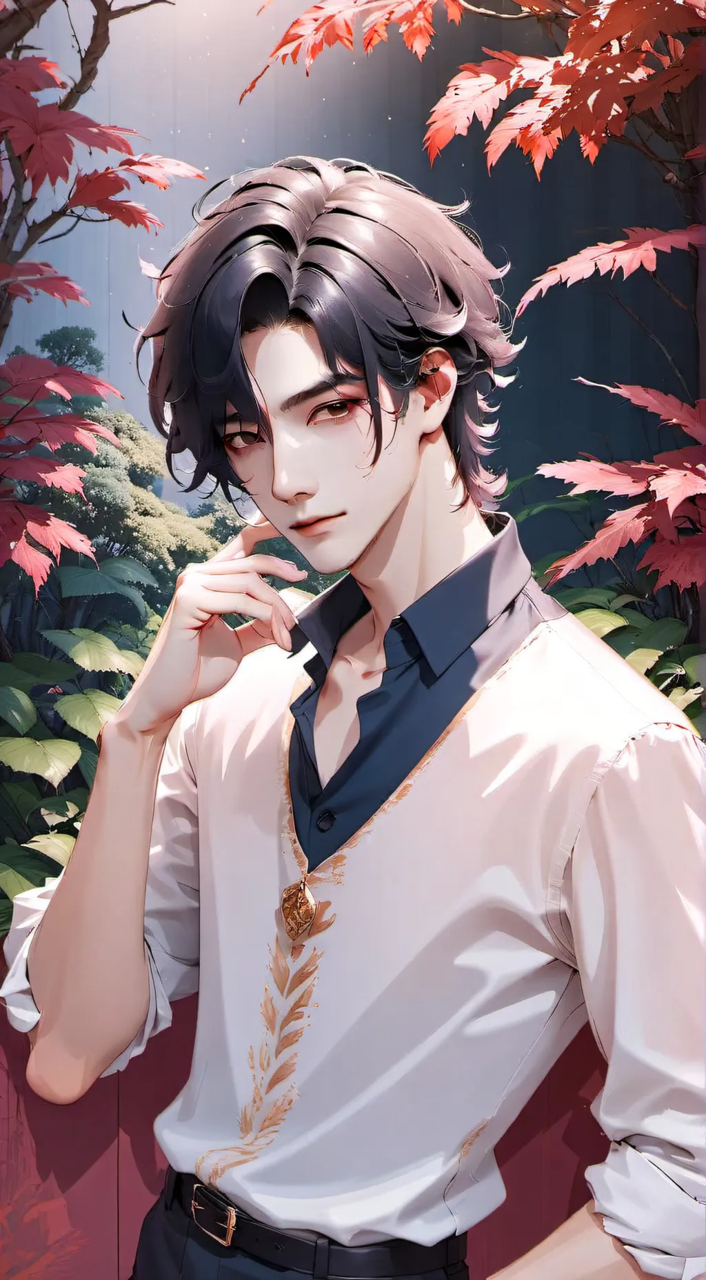 ai character: asher background