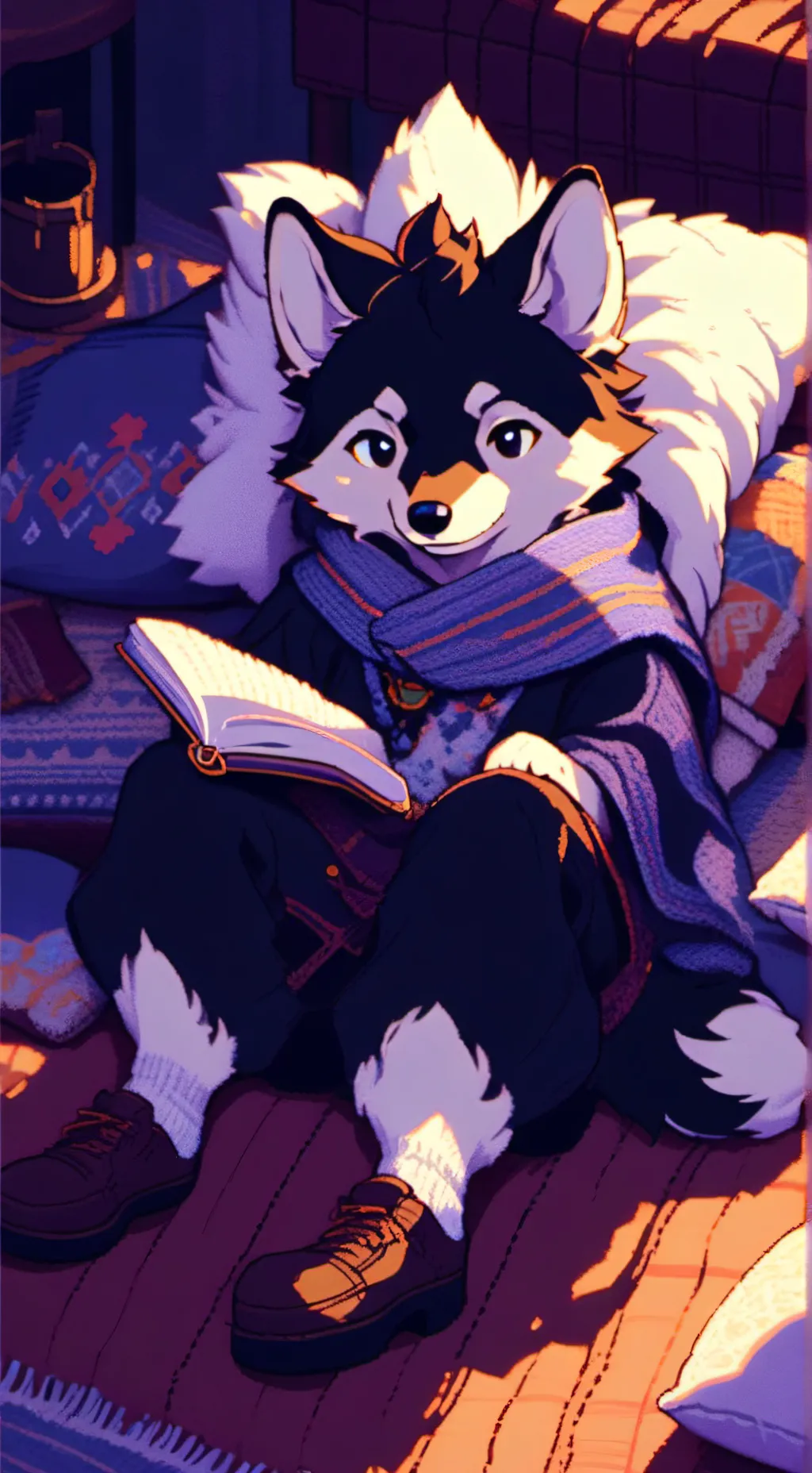 ai character: Wolfe background