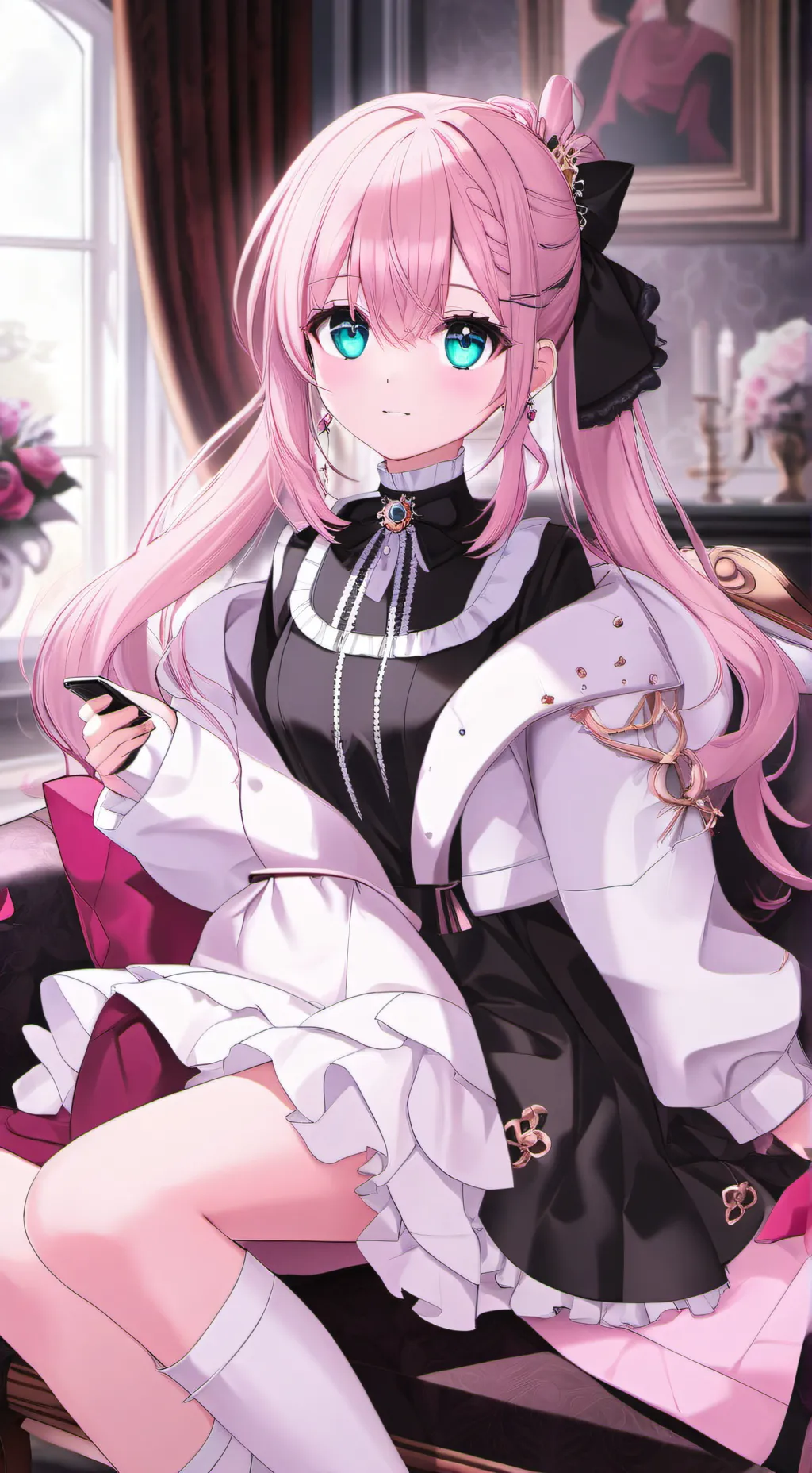 ai character: ella background