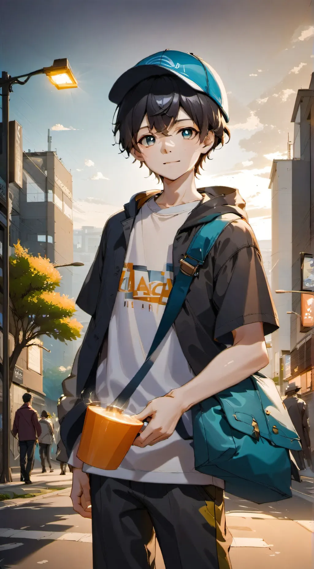 ai character: taro background