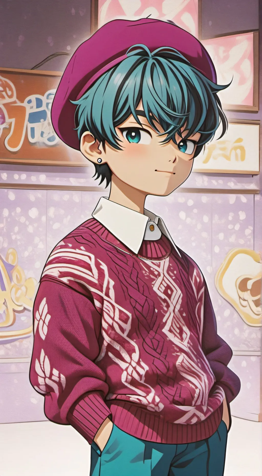 ai character: Baby Saja background