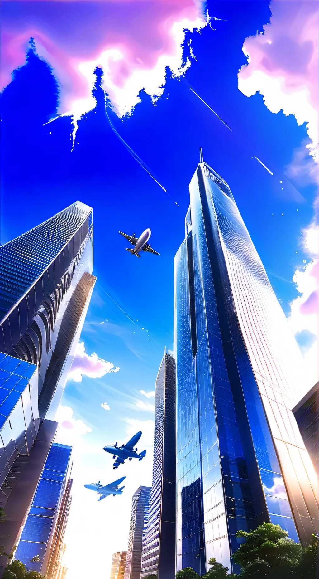 ai character: Fpe Airplane background