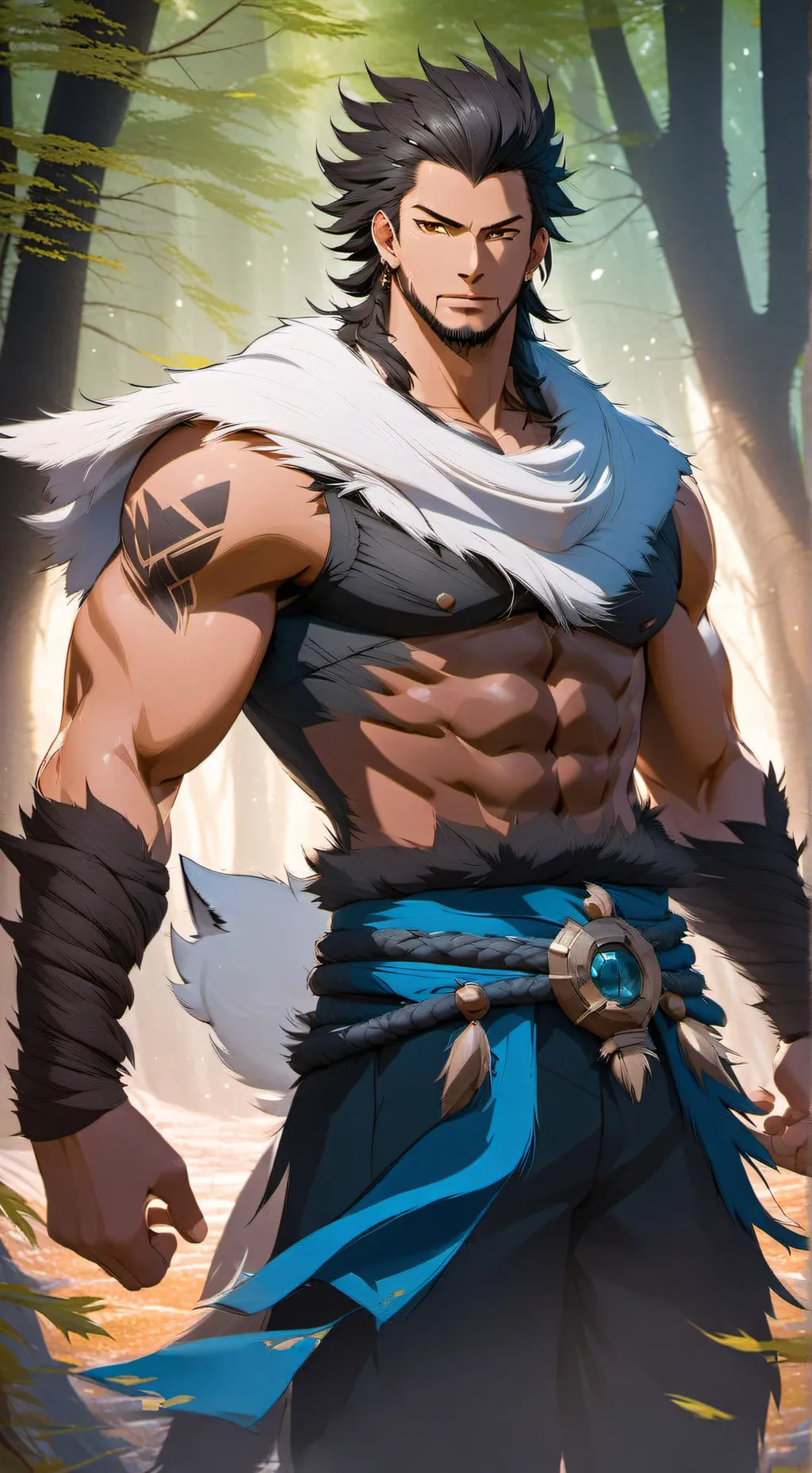 ai character: Alpha Kozak  background