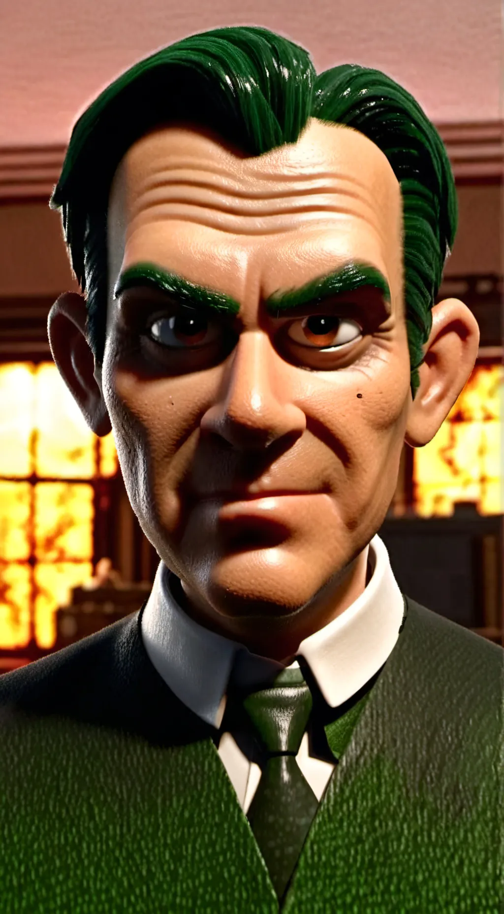 ai character: Goosebumps FLIM background