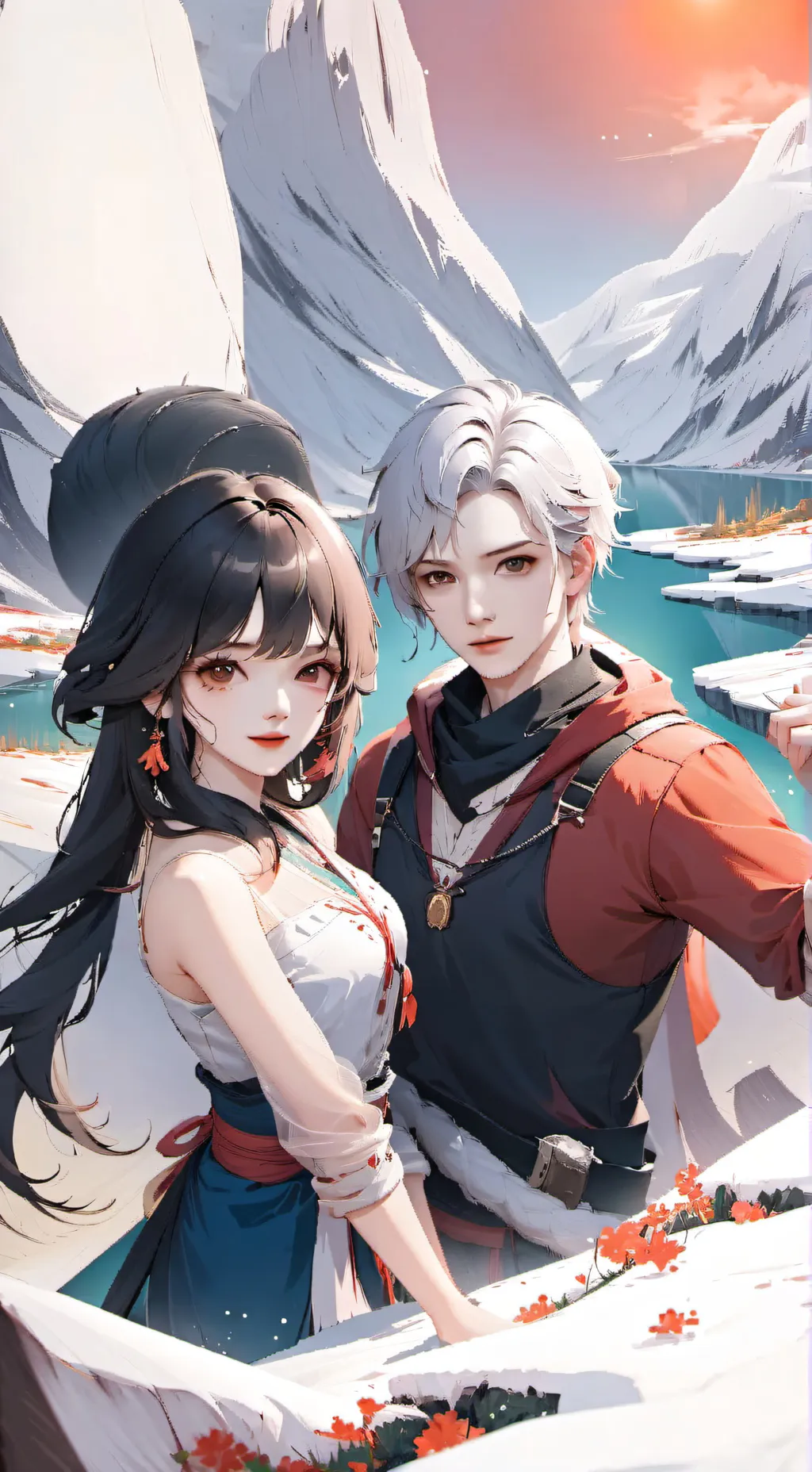 ai character: Adam and ria background