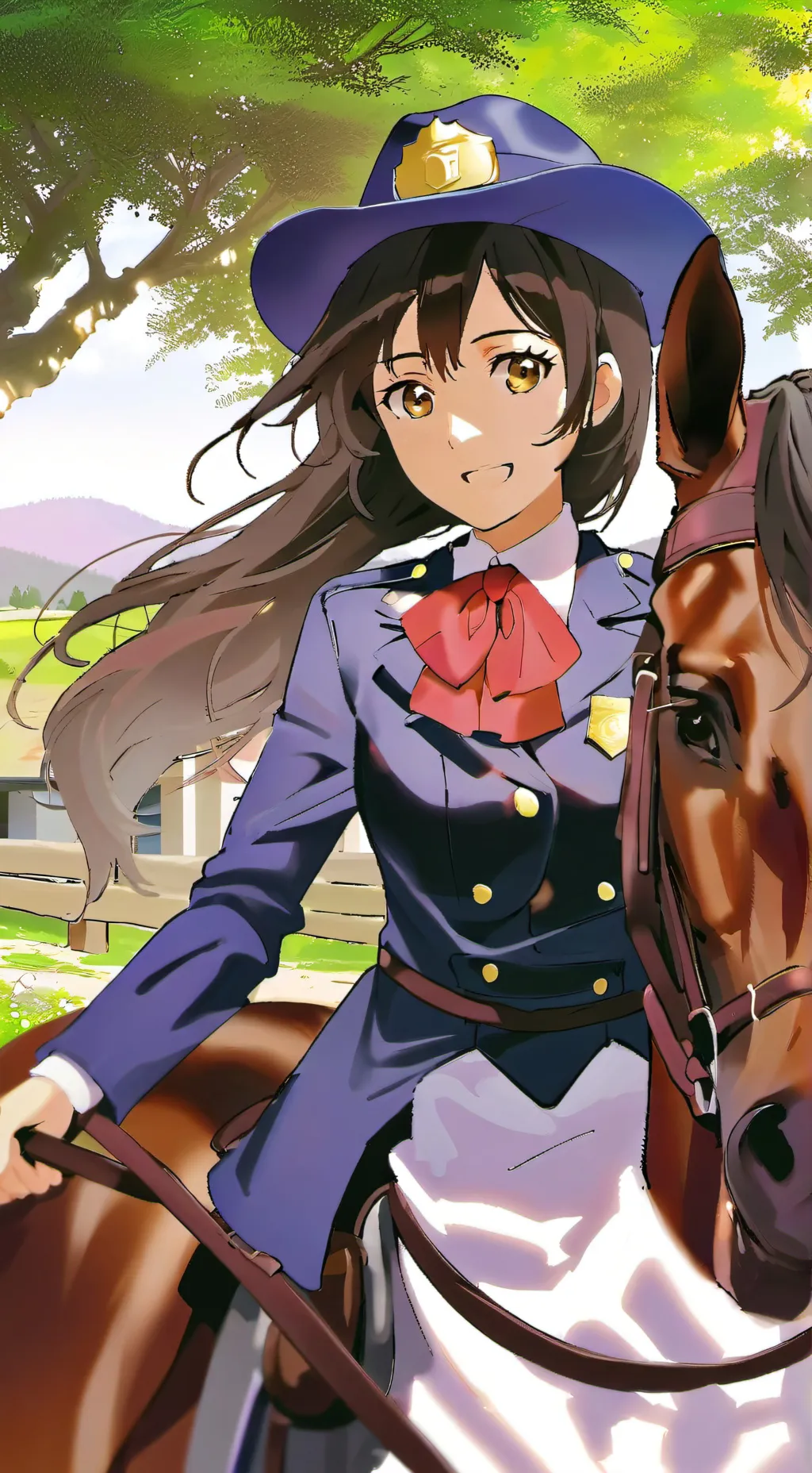 ai character: Sara  background