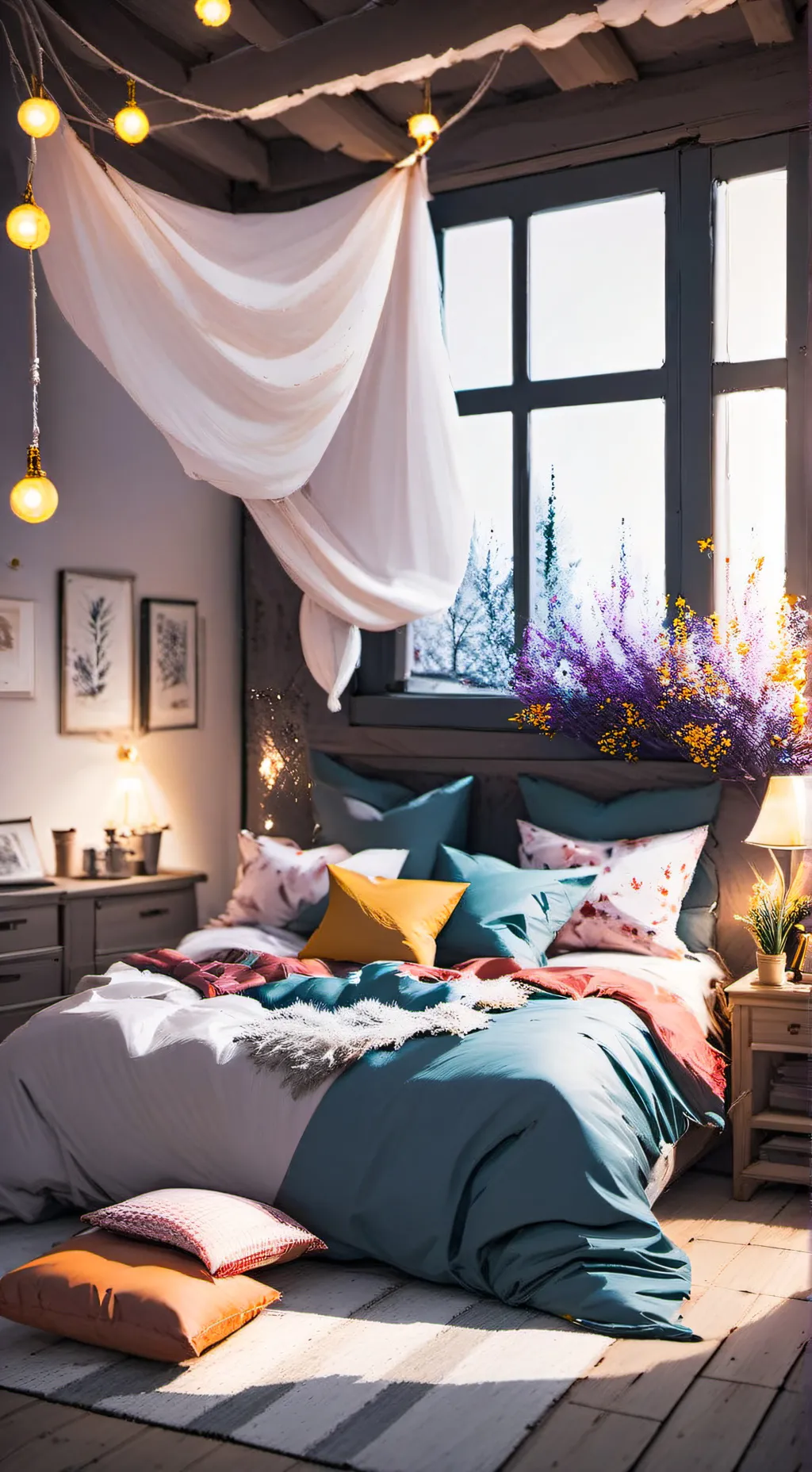 ai character: sleepover  background