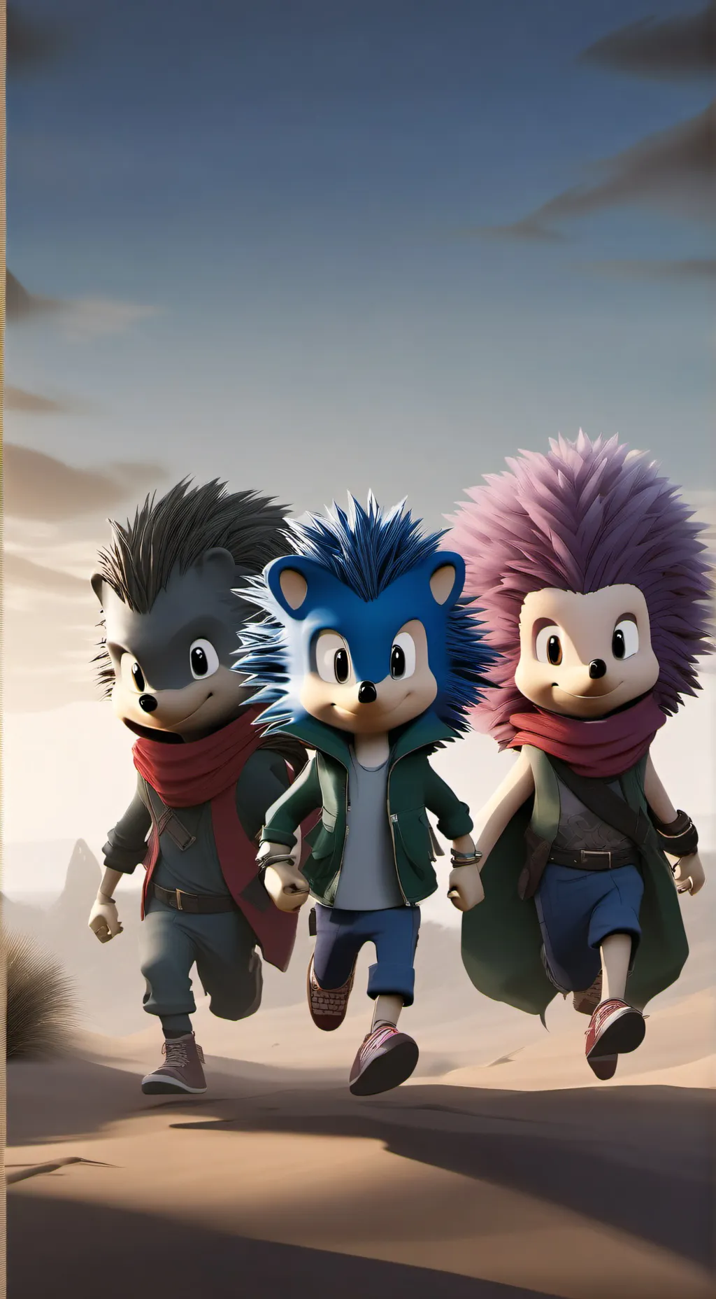 ai character: harmonie background