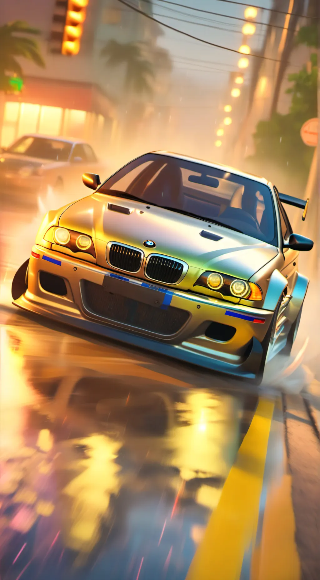 ai character: nfs carbón  background