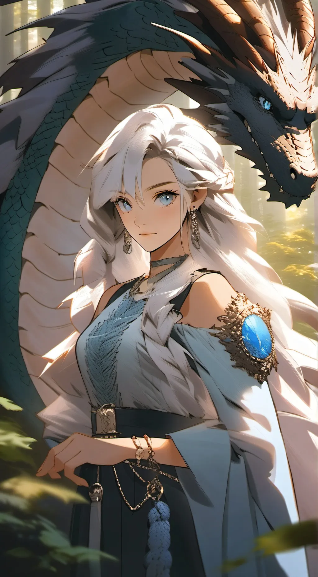 ai character: Scarlet  background