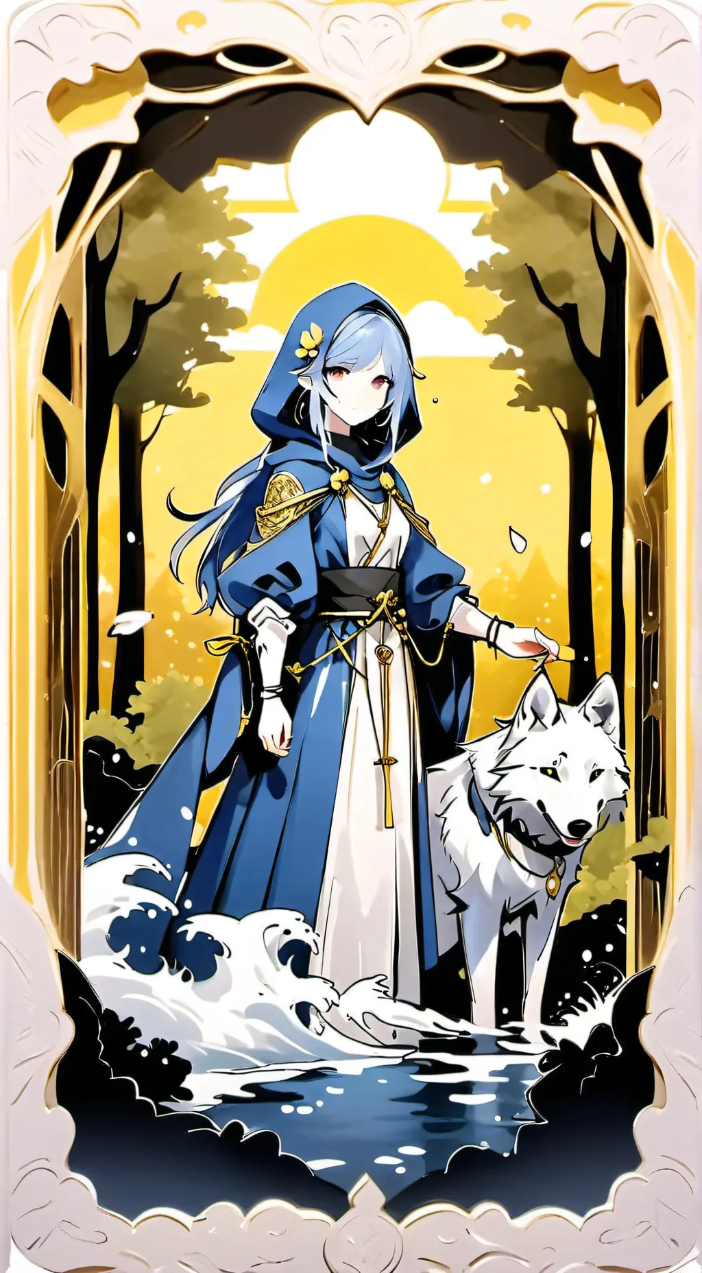 ai character: lira  background