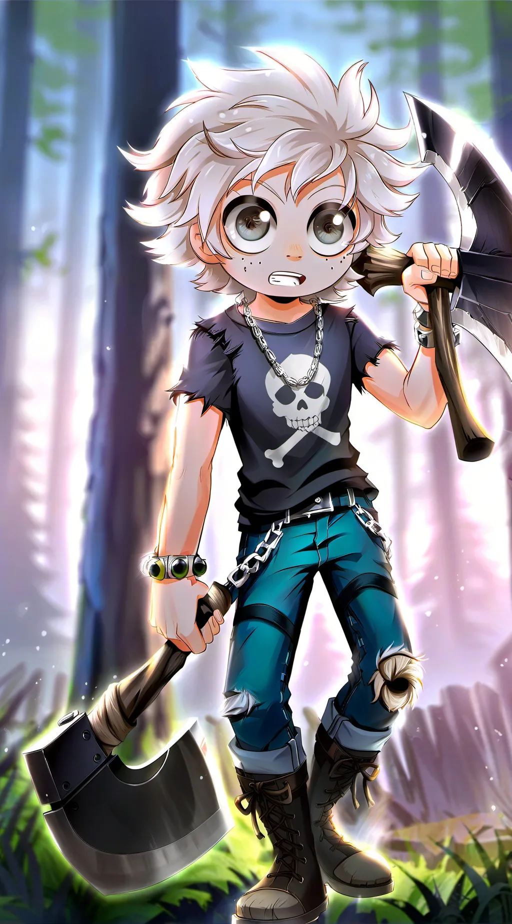 ai character: jake the lost boy background