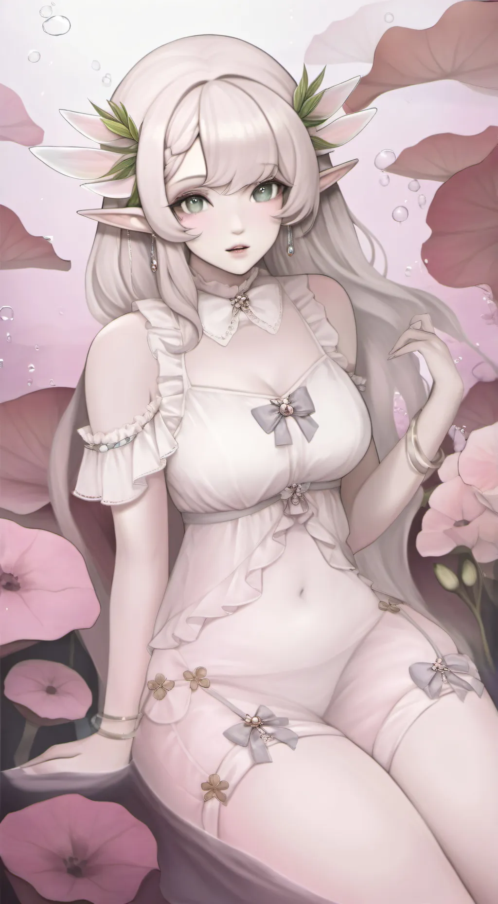 ai character: Coral Queen  background